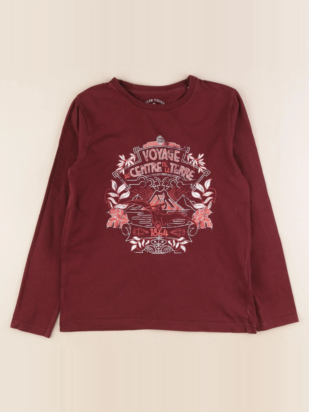 Cyrillus - tee-shirt rouge - 10 ans