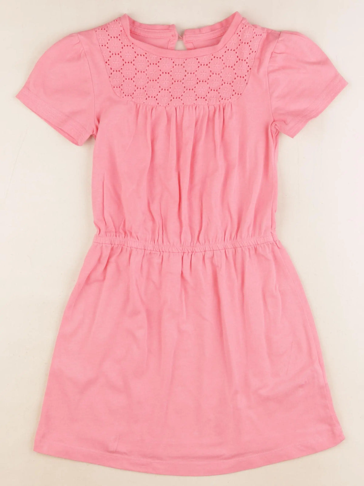 Vertbaudet - robe rose - 6 ans