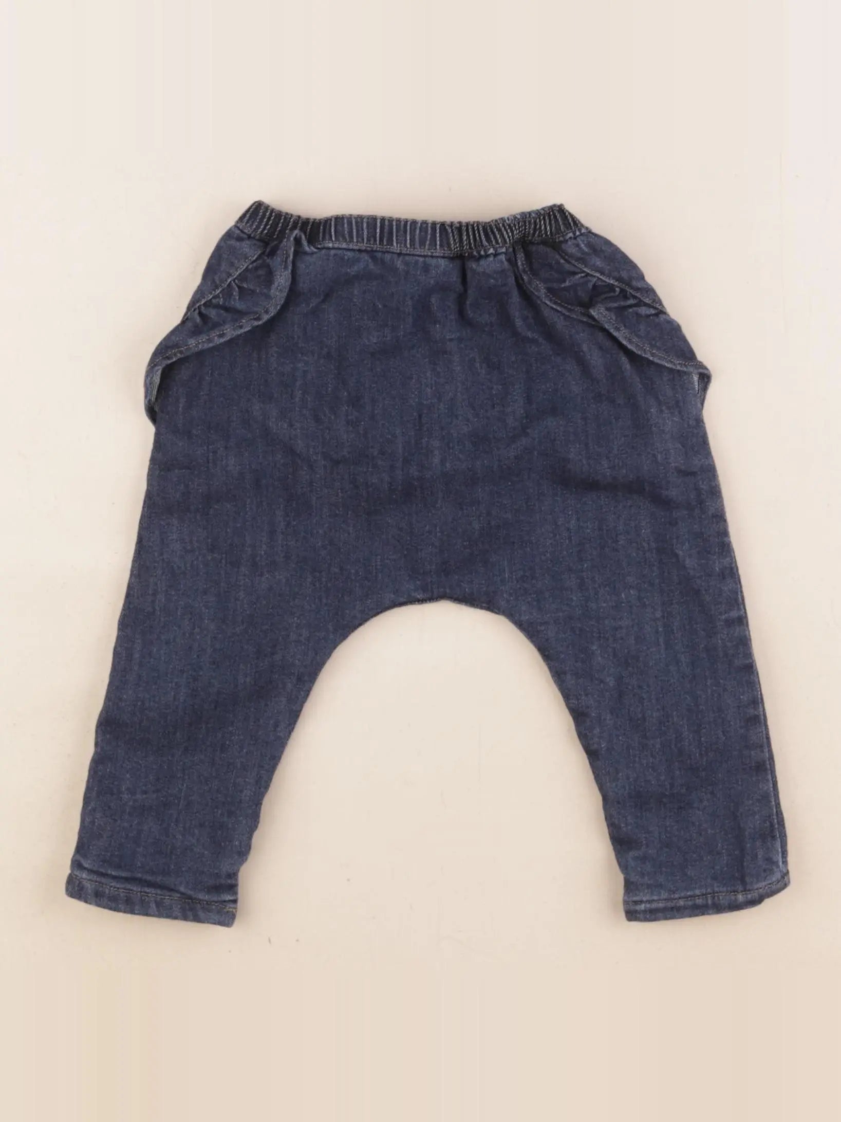 Boutchou - pantalon bleu - 6 mois