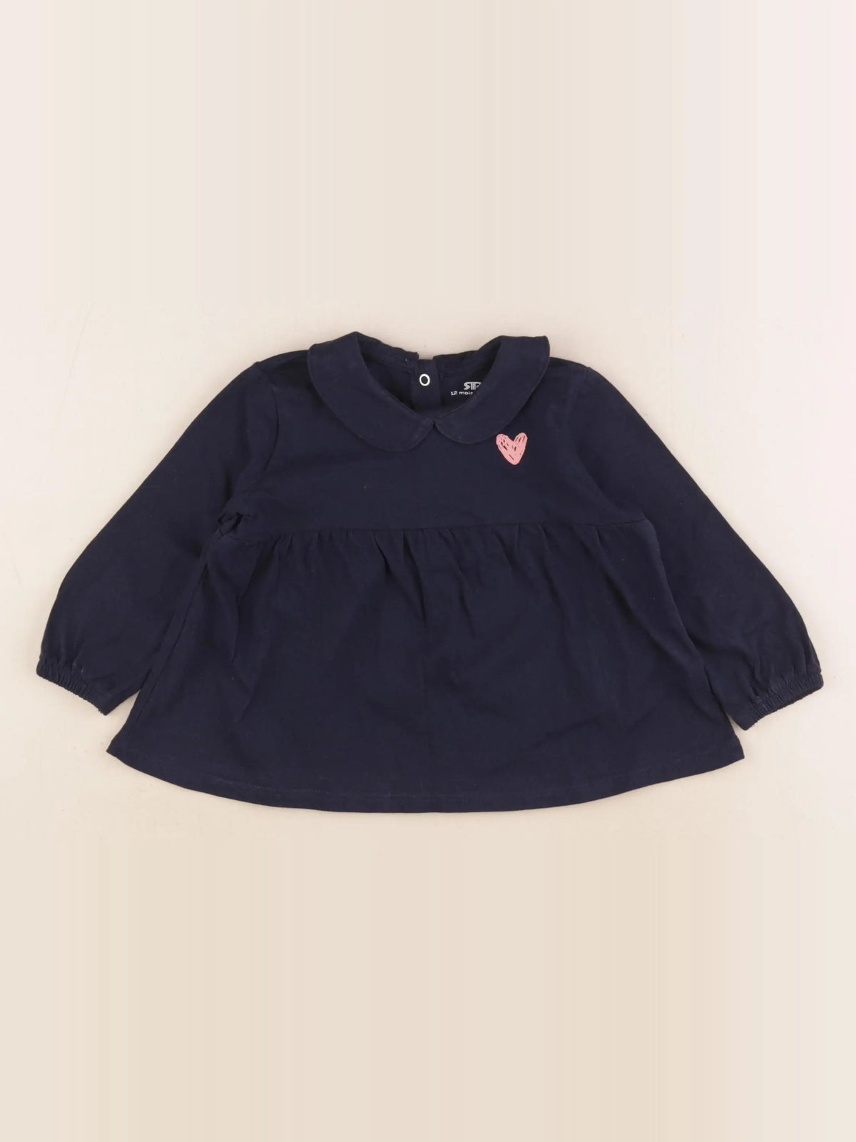 La Redoute - tee-shirt bleu - 12 mois