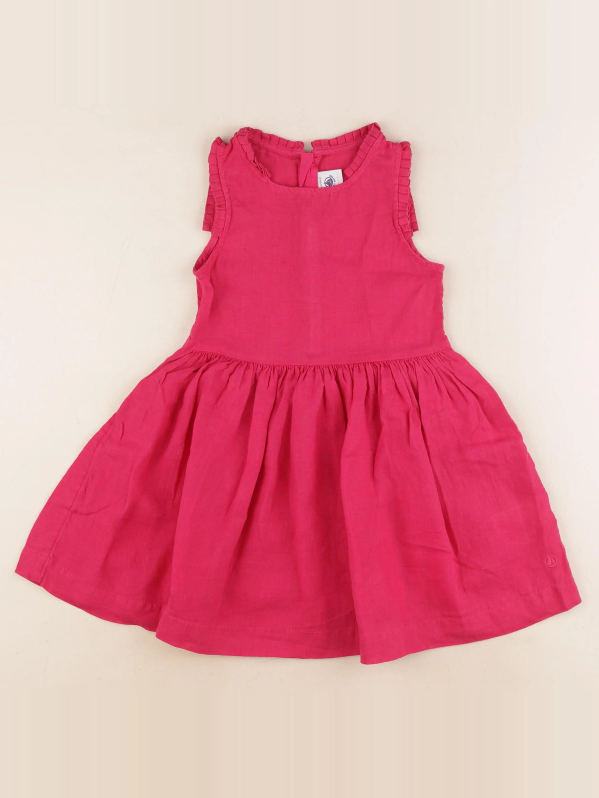 Petit Bateau - robe rose - 5 ans