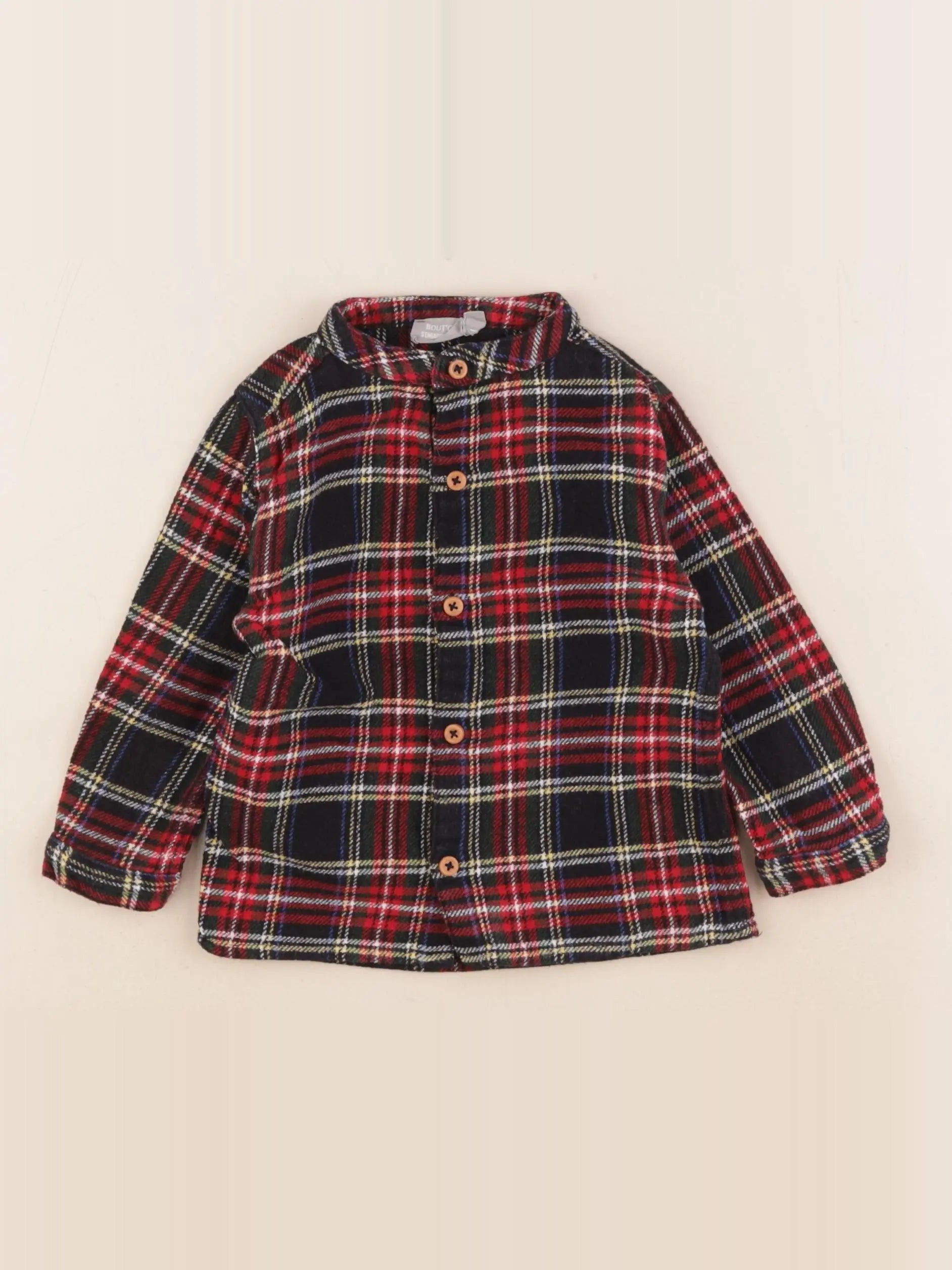 Boutchou - chemise multicolore - 12 mois