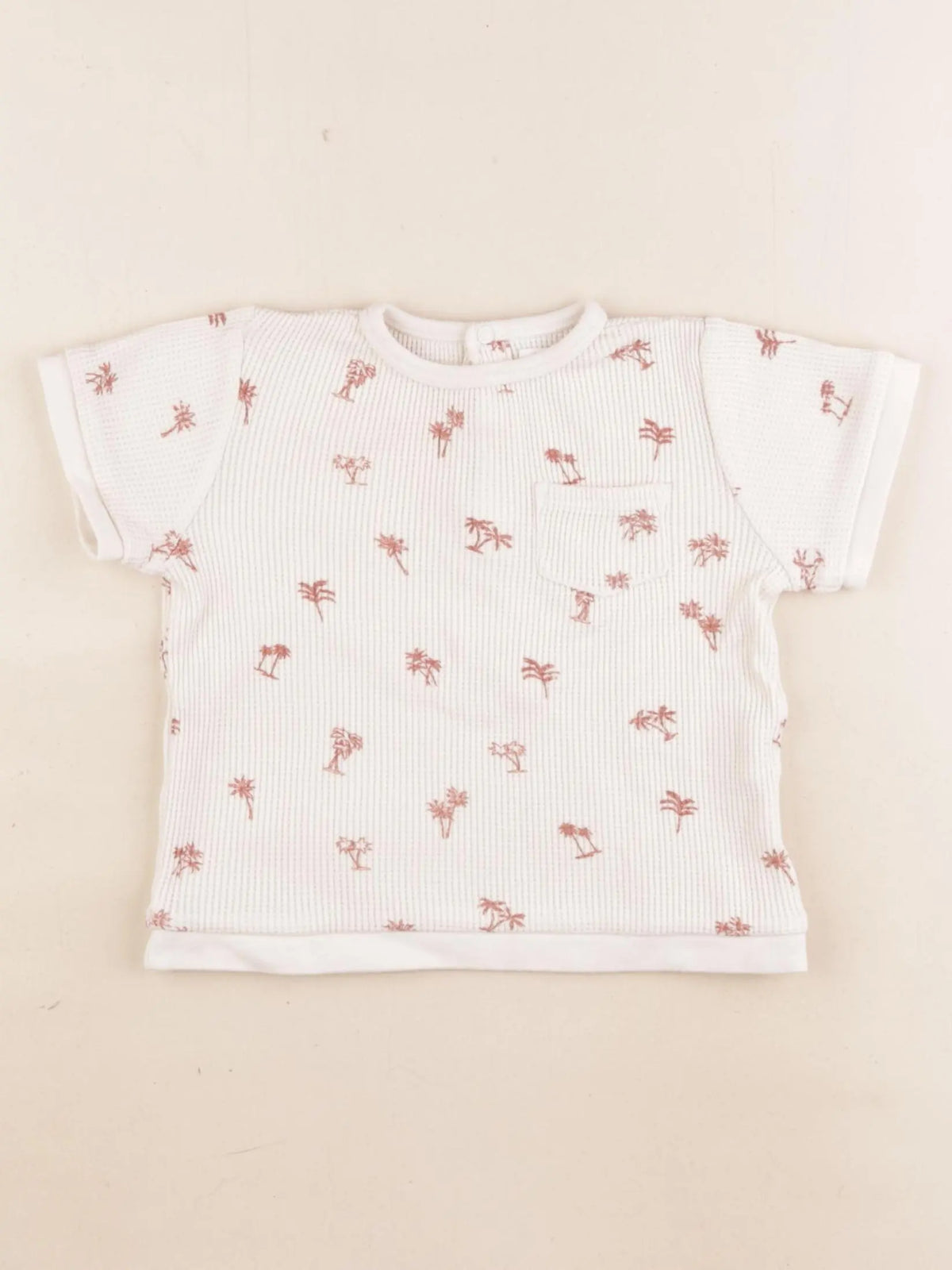 Monoprix - tee-shirt blanc - 12 mois