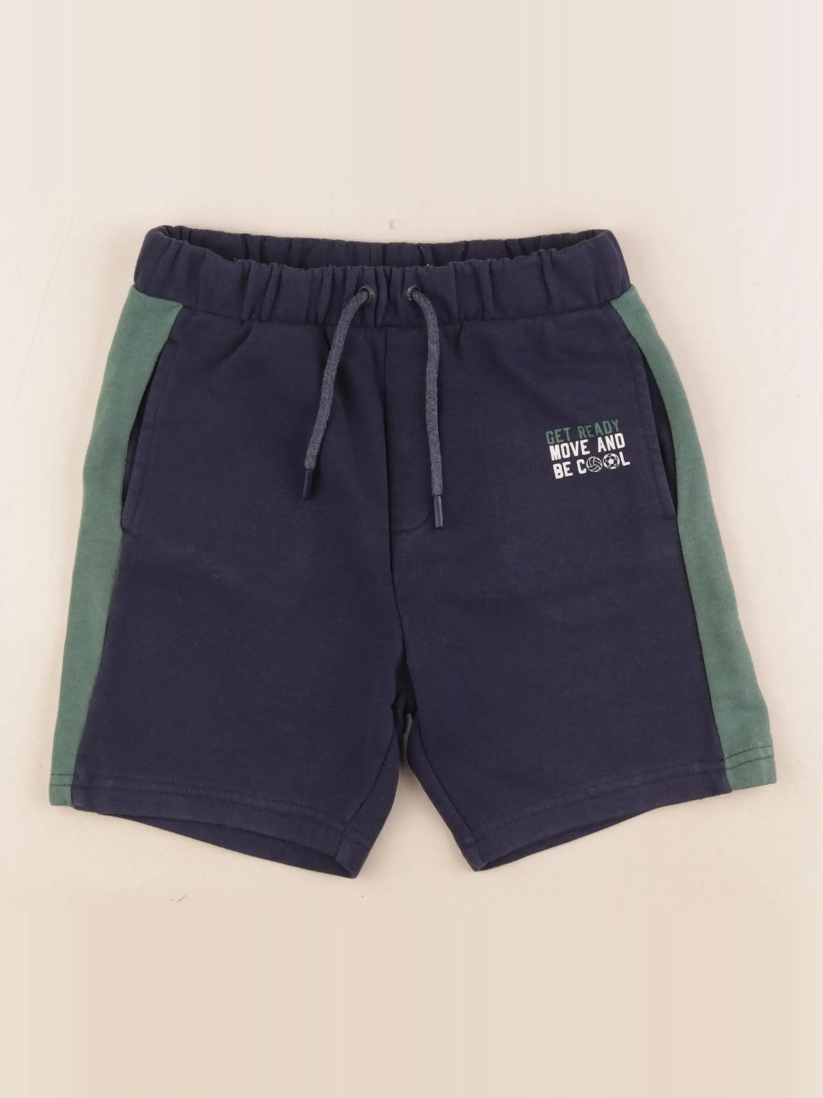Vertbaudet - short bleu - 9 ans