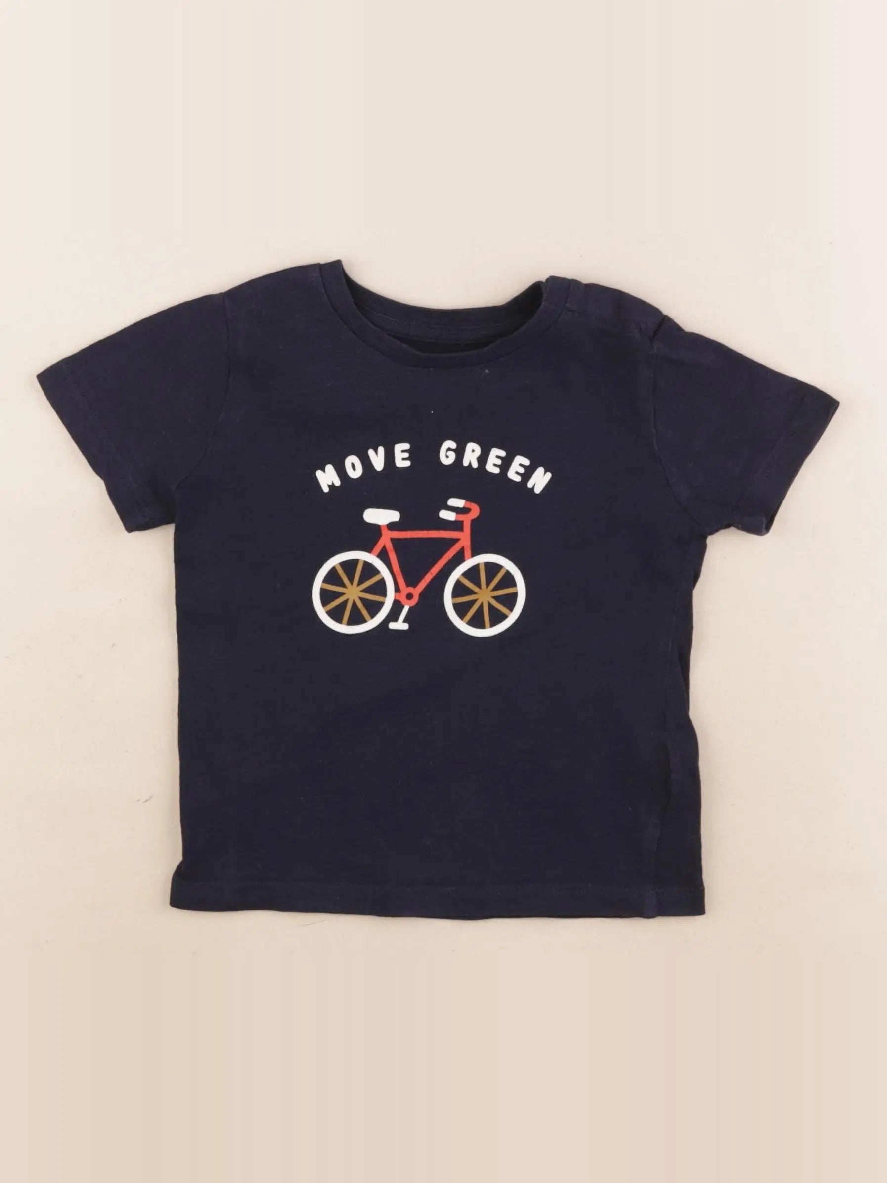 Boutchou - tee-shirt bleu - 18 mois