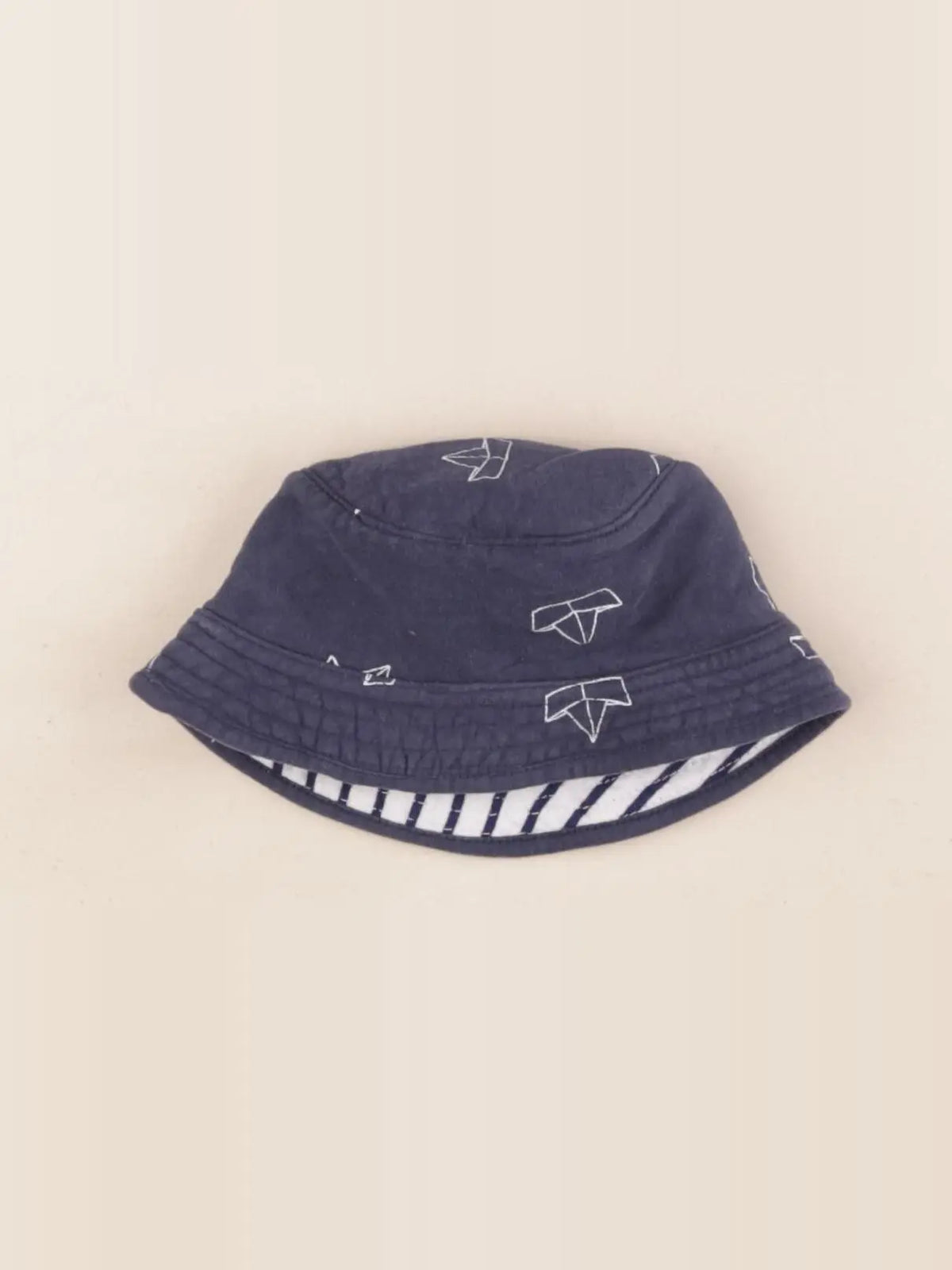 Vertbaudet - chapeau bleu - 3 mois