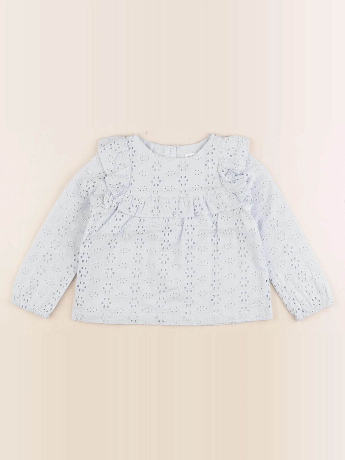 Vertbaudet - blouse bleu - 3 ans
