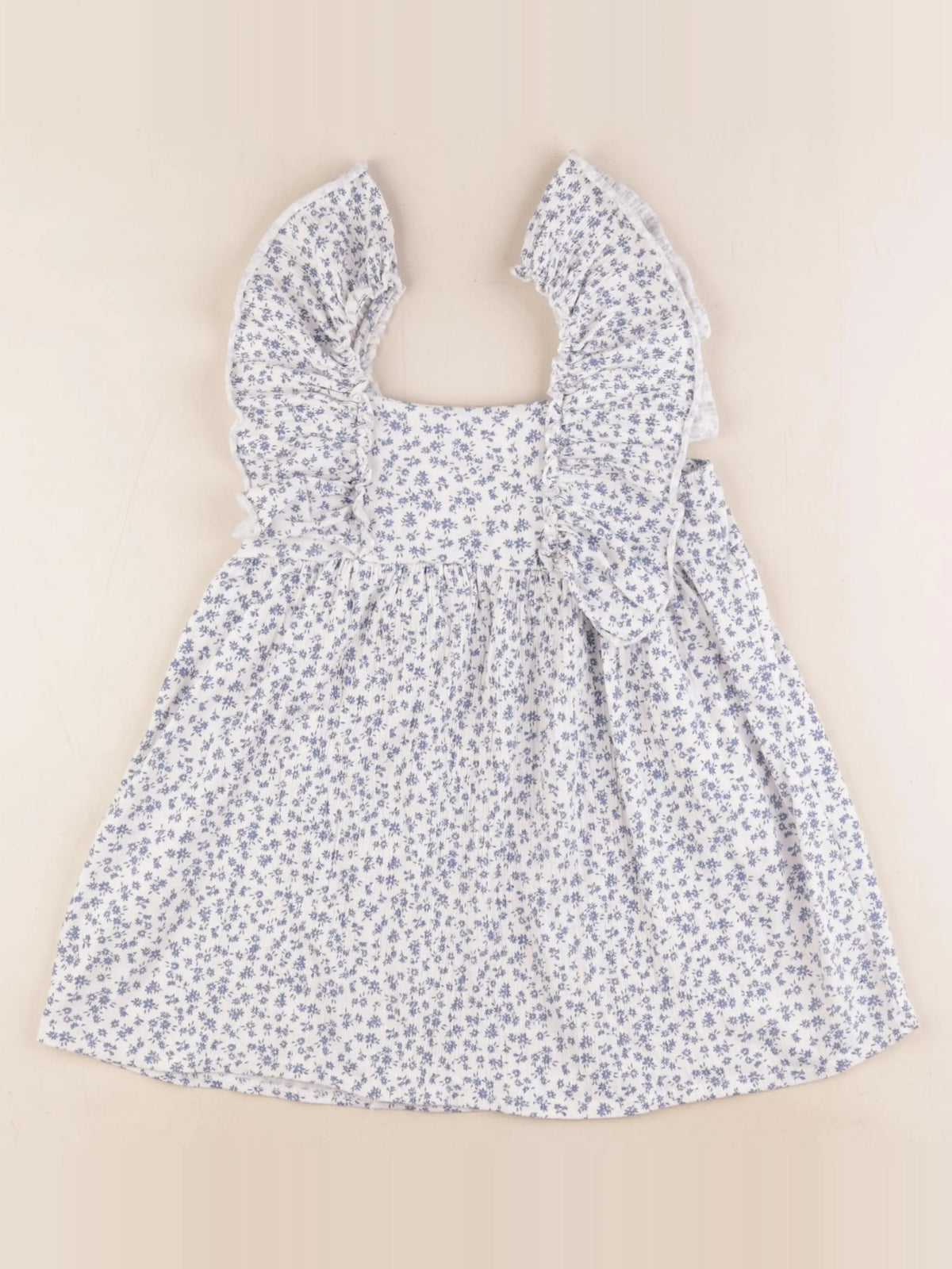 Zara - robe blanc - 3/4 ans