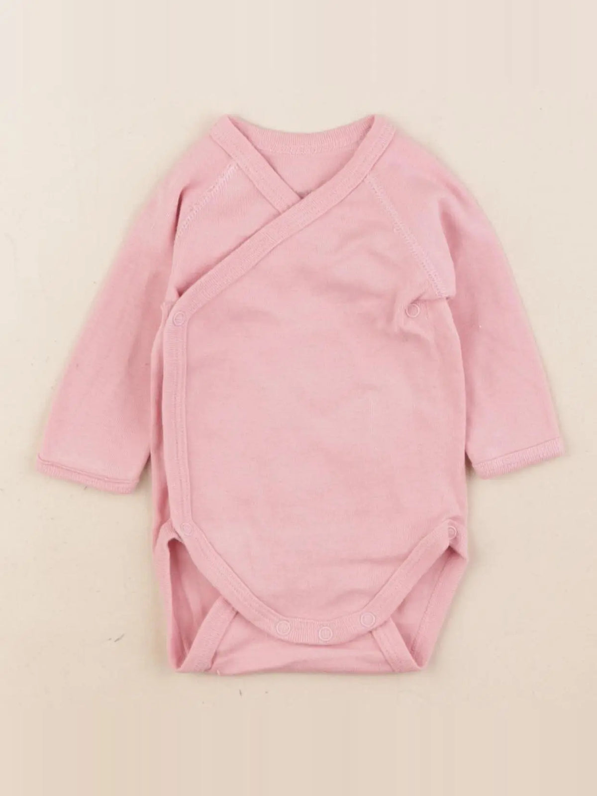 Petit Bateau - body rose - 1 mois