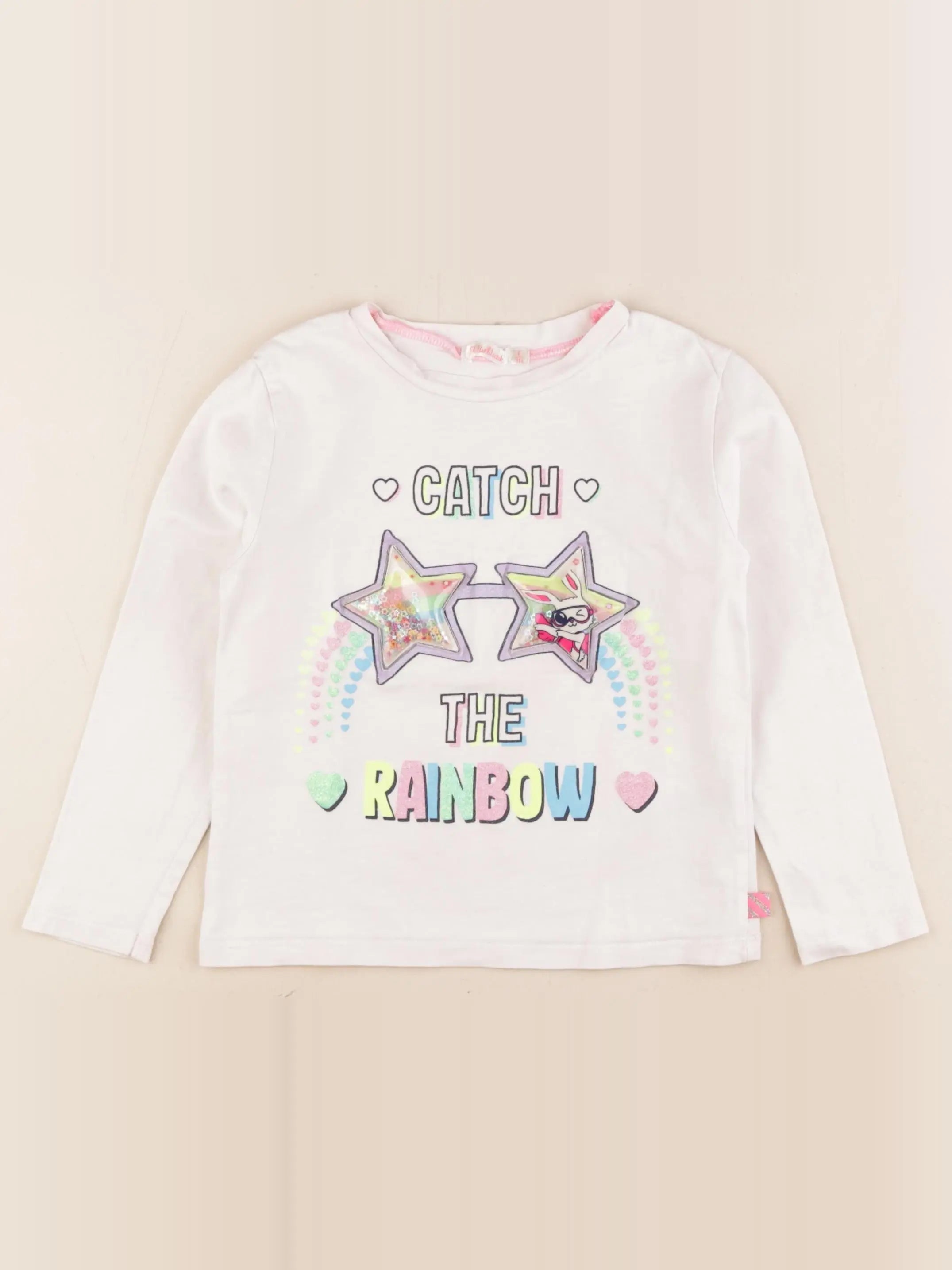 Billie Blush - tee-shirt blanc - 6 ans