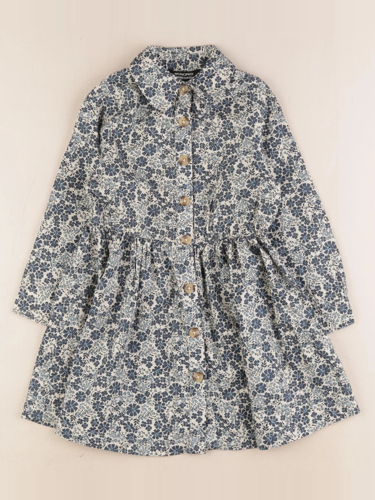 Monoprix - robe multicolore - 3 ans