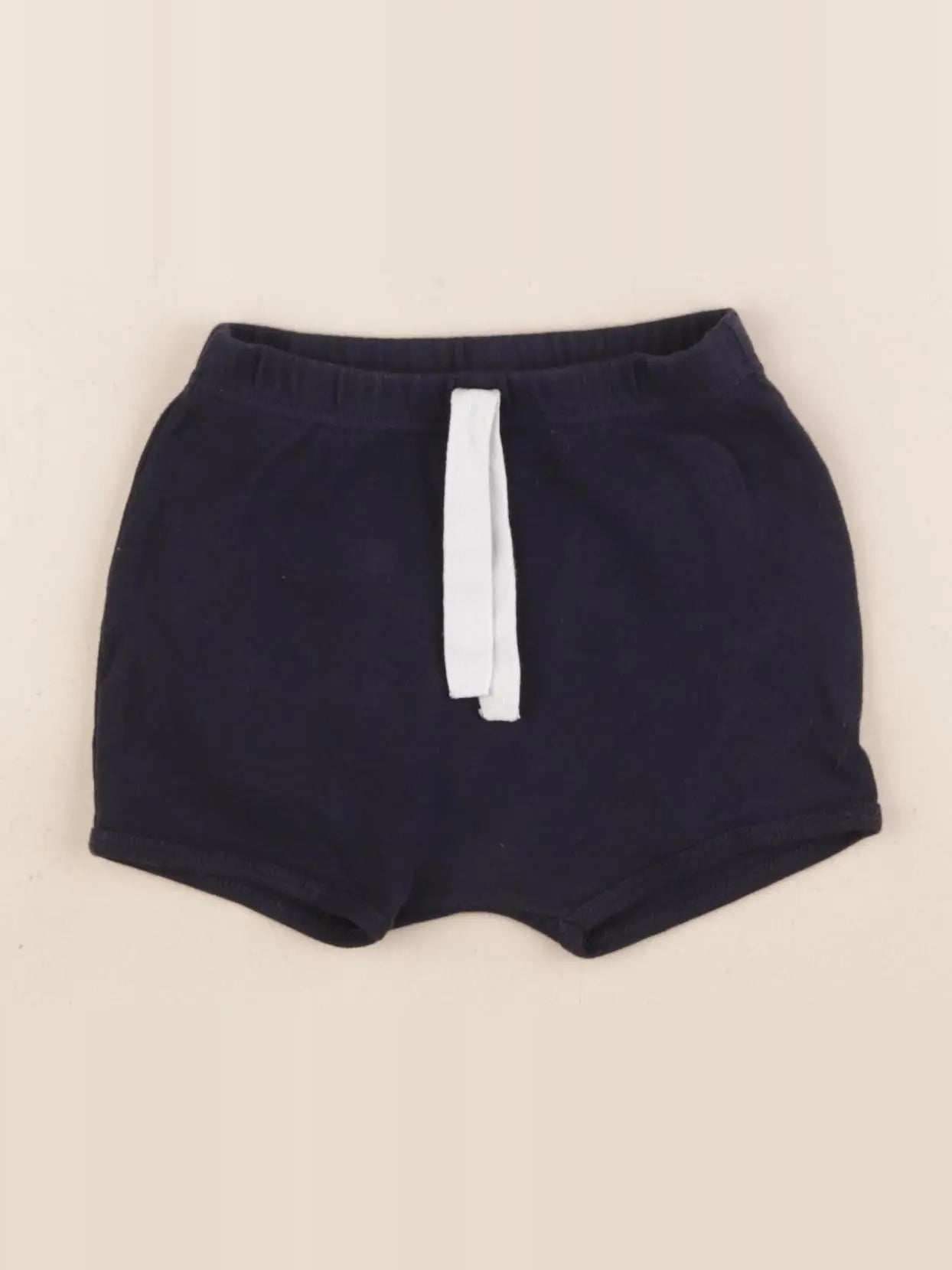Petit Bateau - short bleu - 12 mois