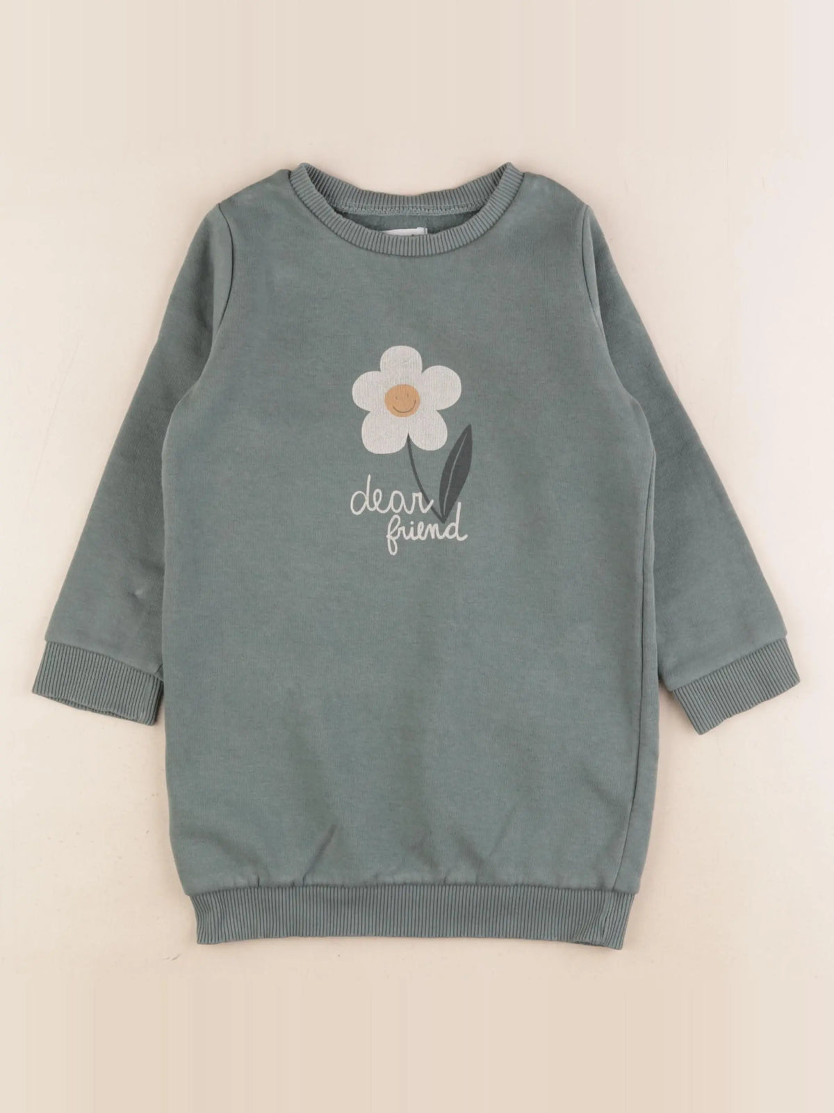 Vertbaudet - robe vert - 3 ans