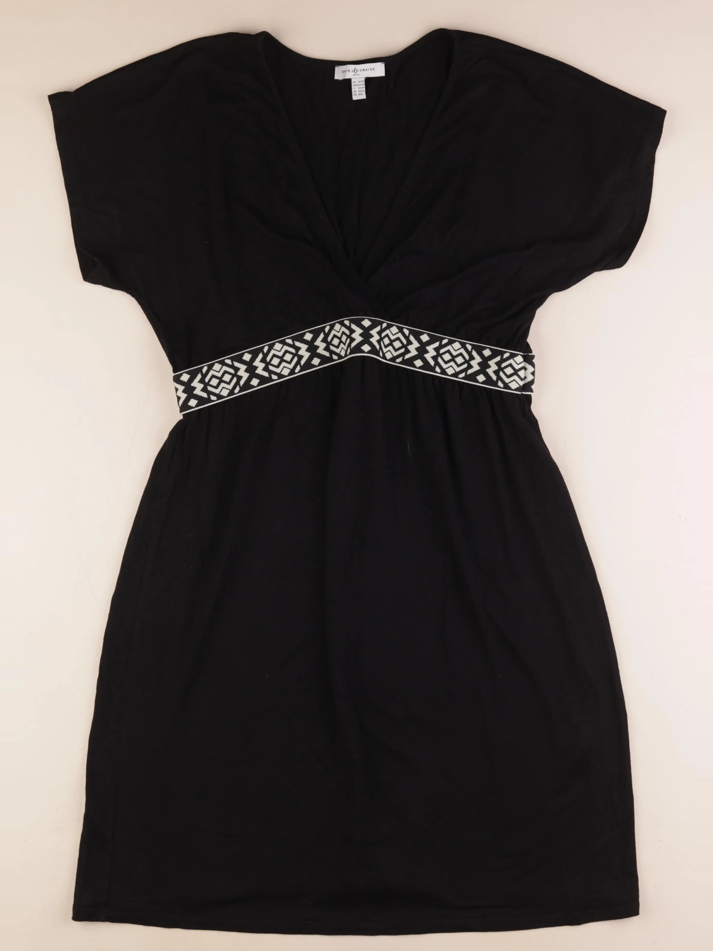 Envie de fraise - robe grossesse noir - 38 à 40