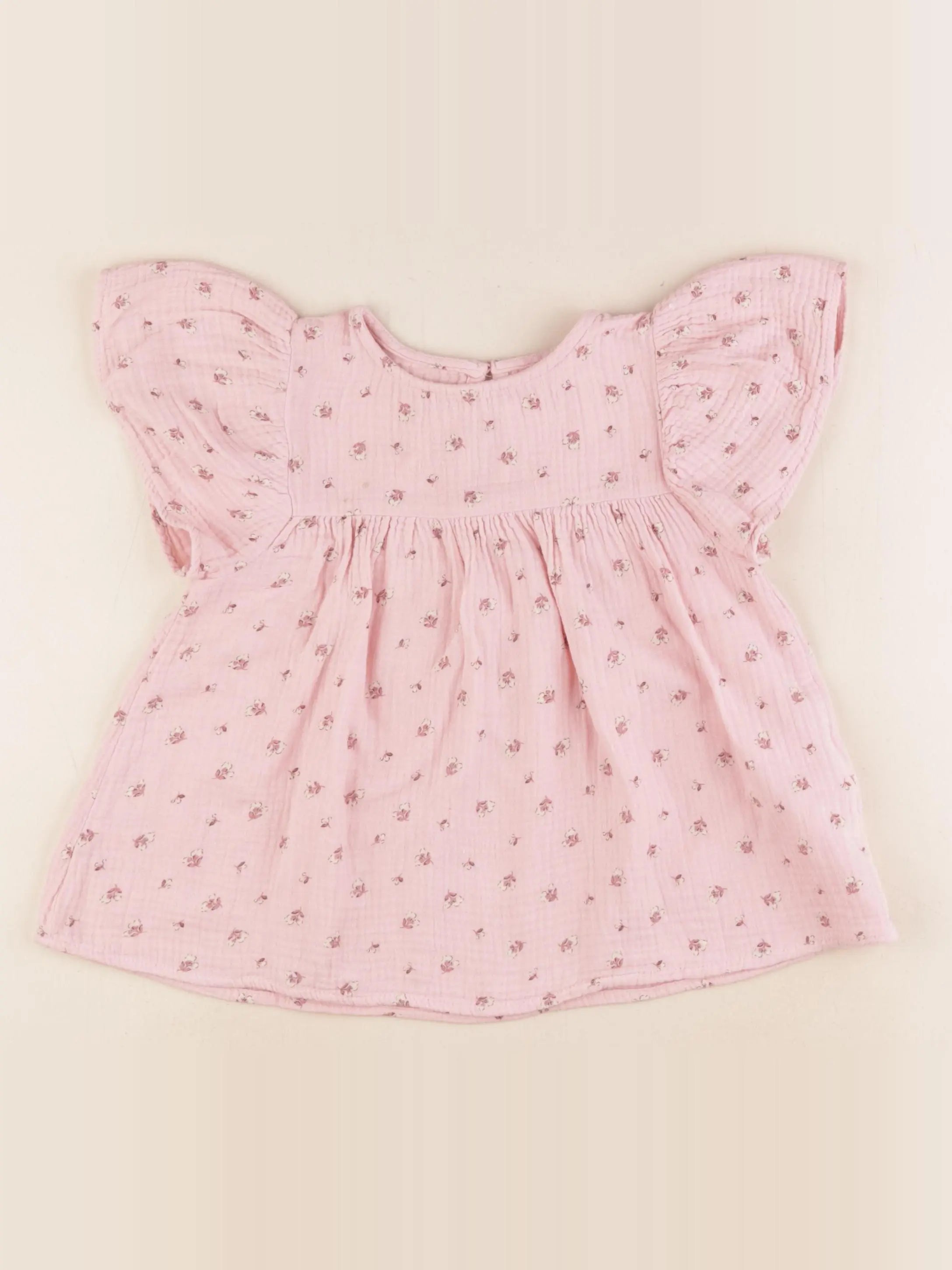 Vertbaudet - blouse rose - 6 ans