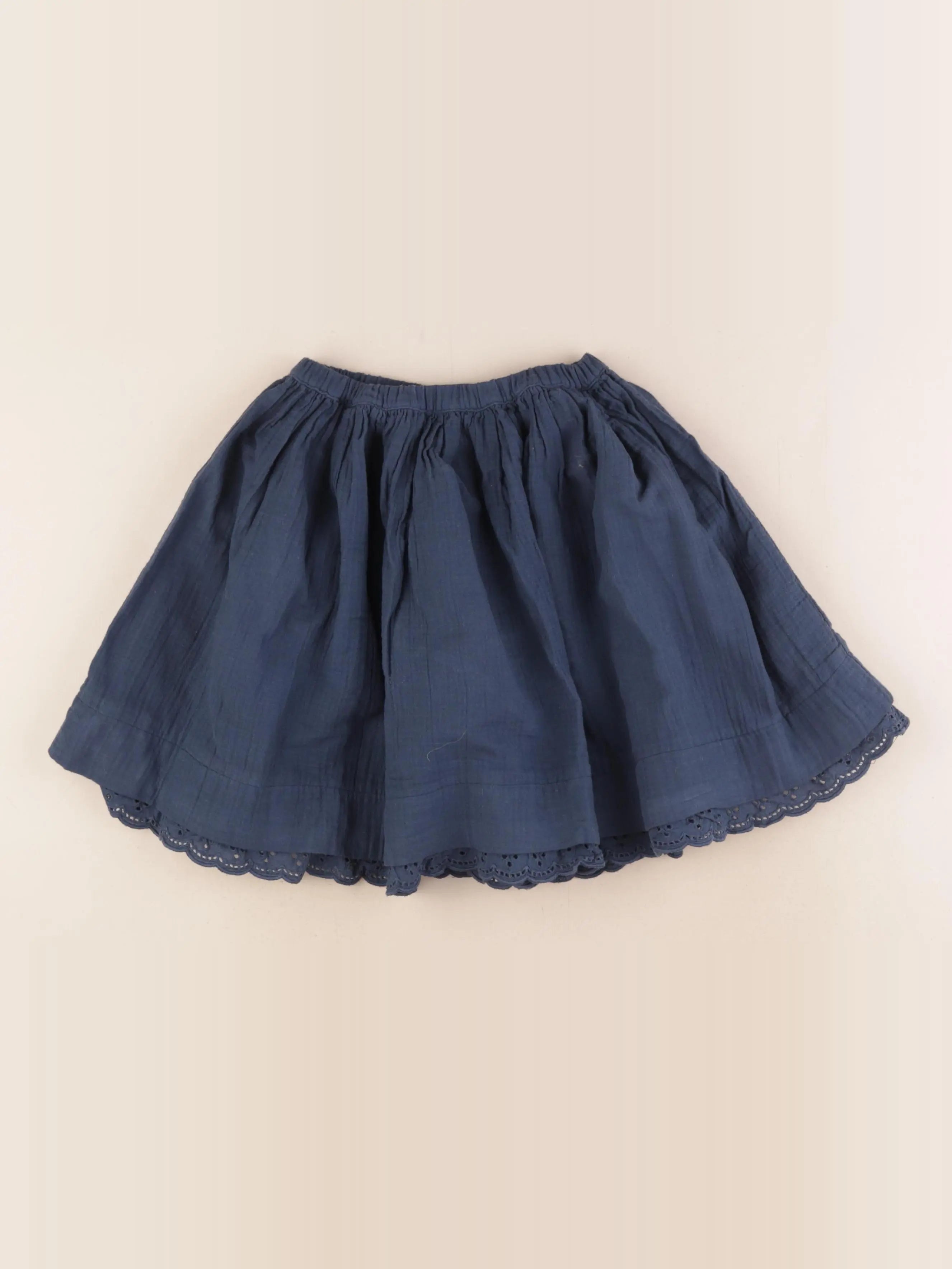 Bonton - jupe bleu - 6 ans