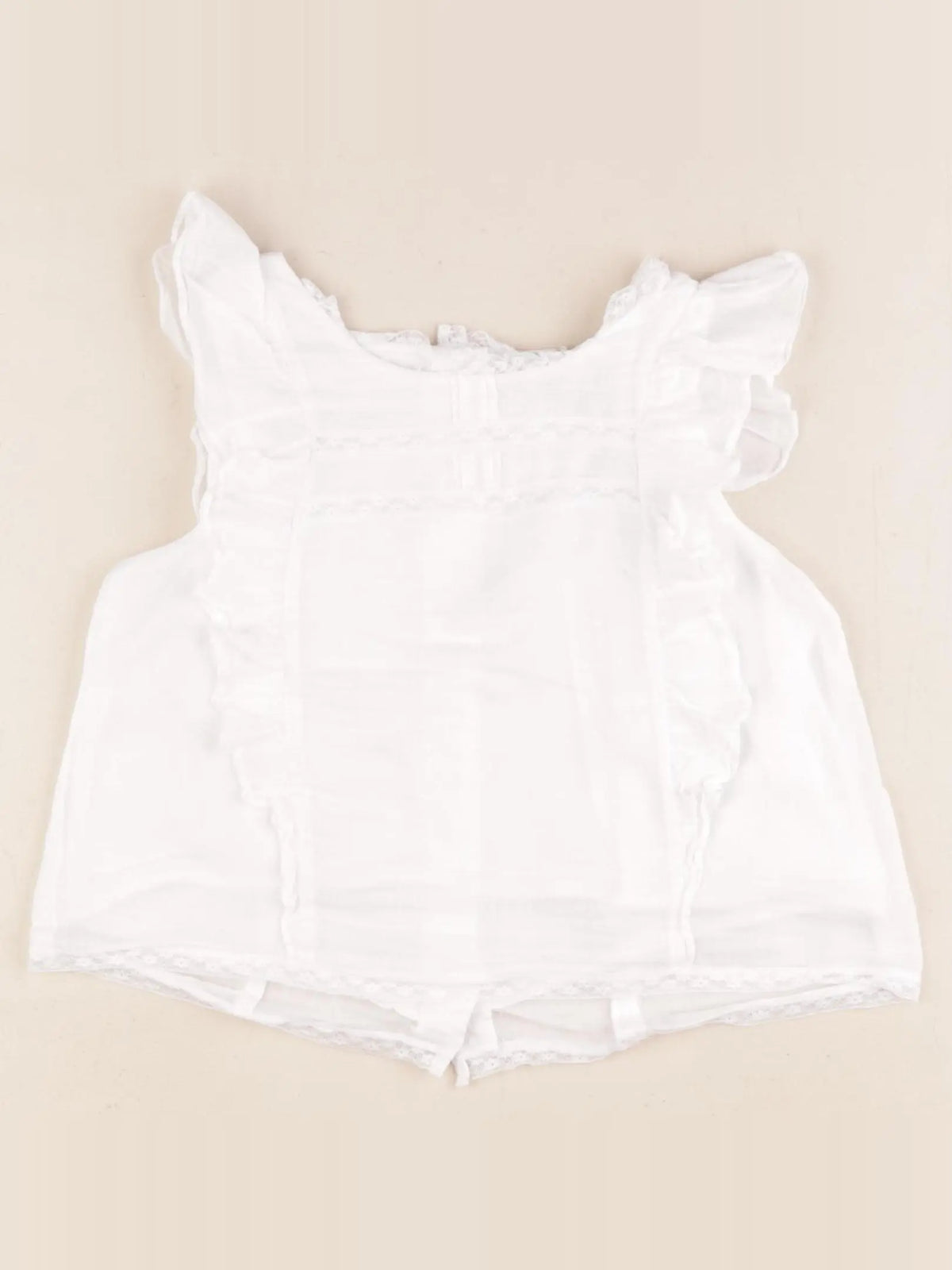 Cyrillus - blouse blanc - 6 ans