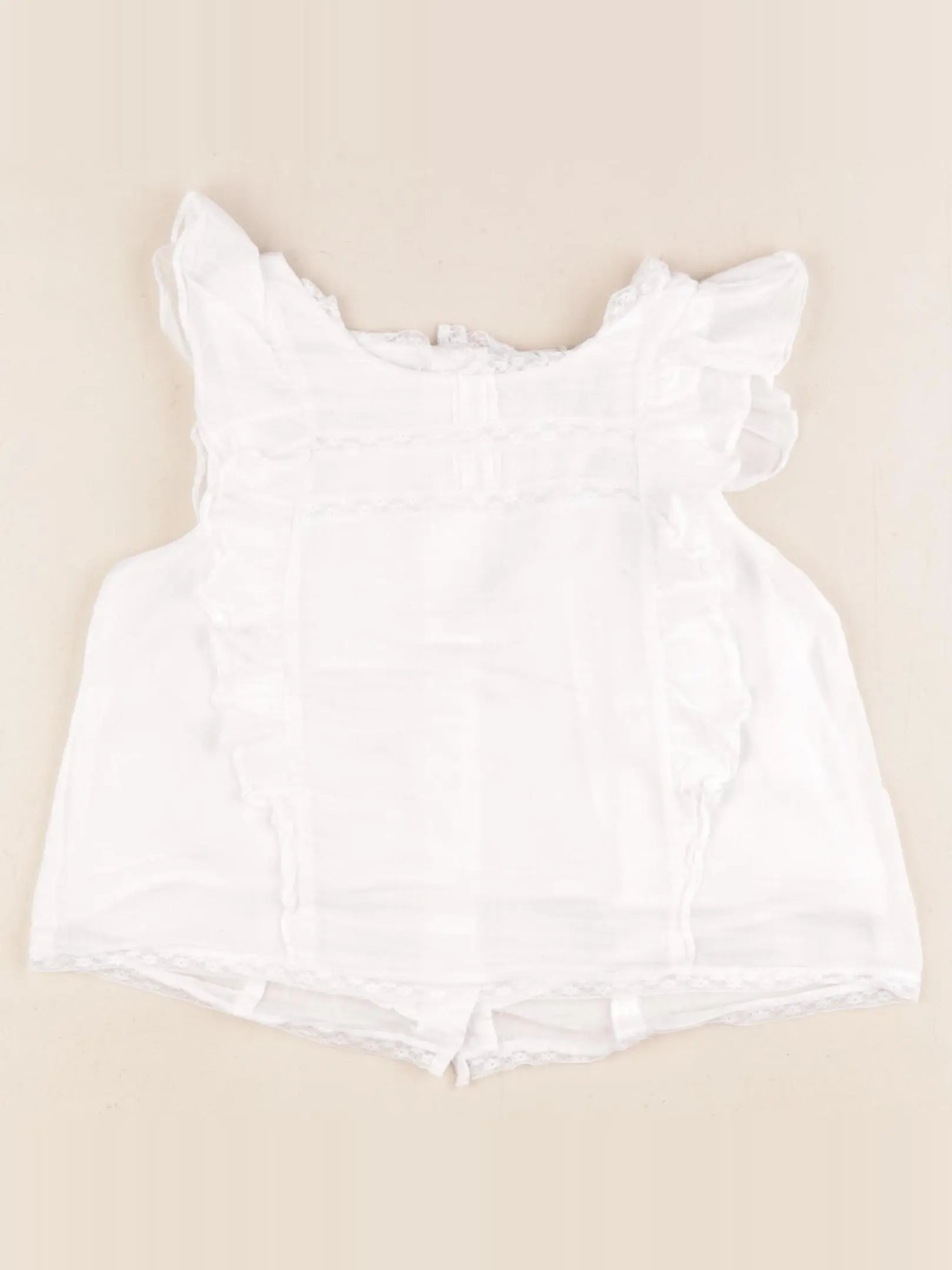 Cyrillus - blouse blanc - 6 ans