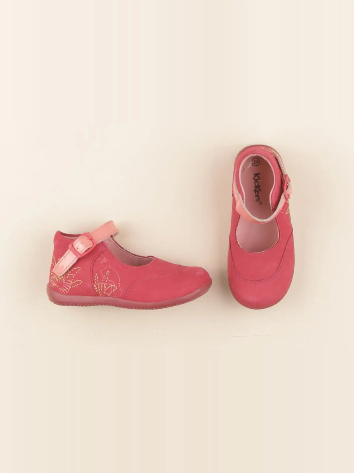 Kickers - babies rose - pointure 24