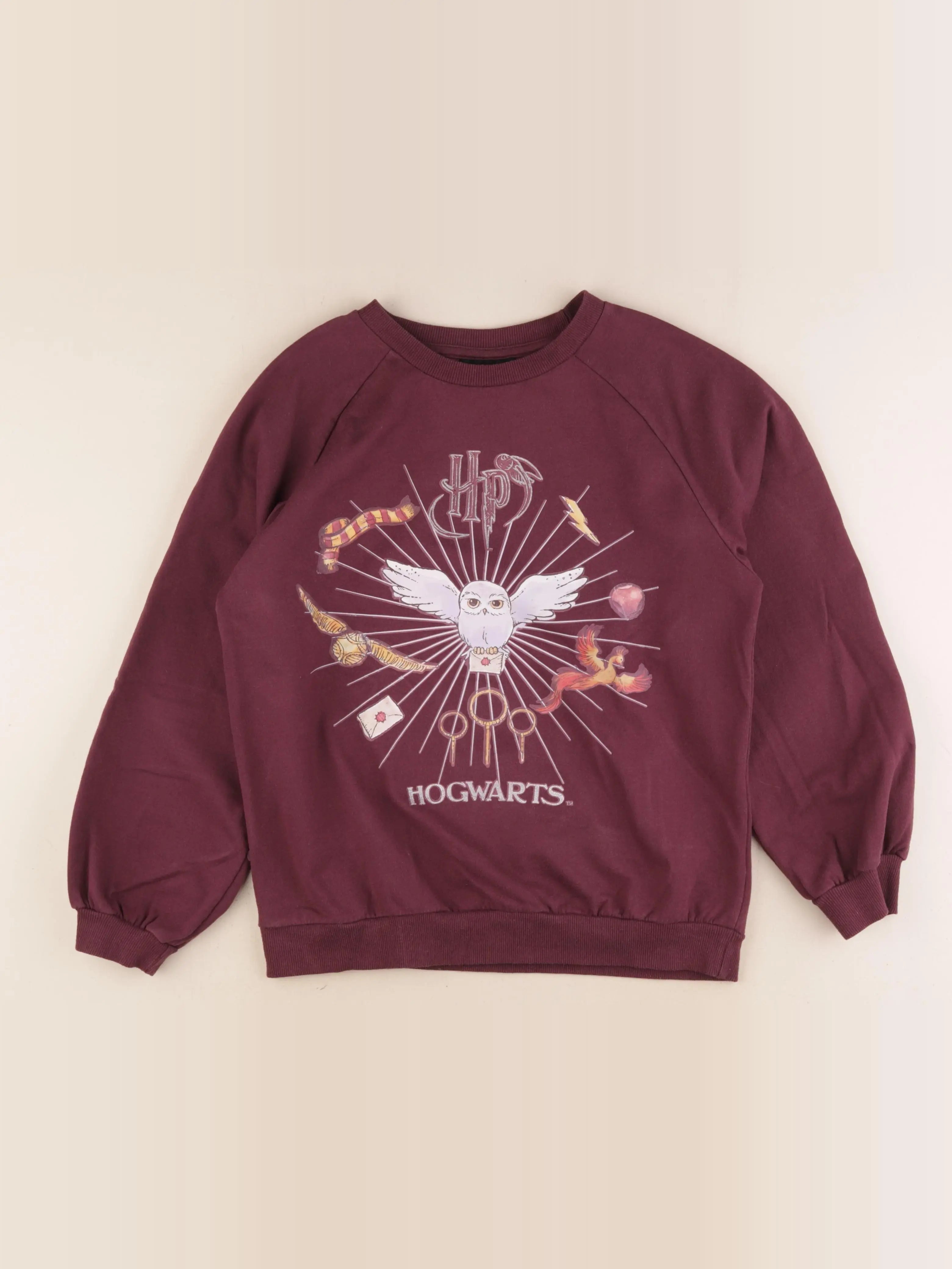 Vertbaudet - sweat rouge - 14 ans