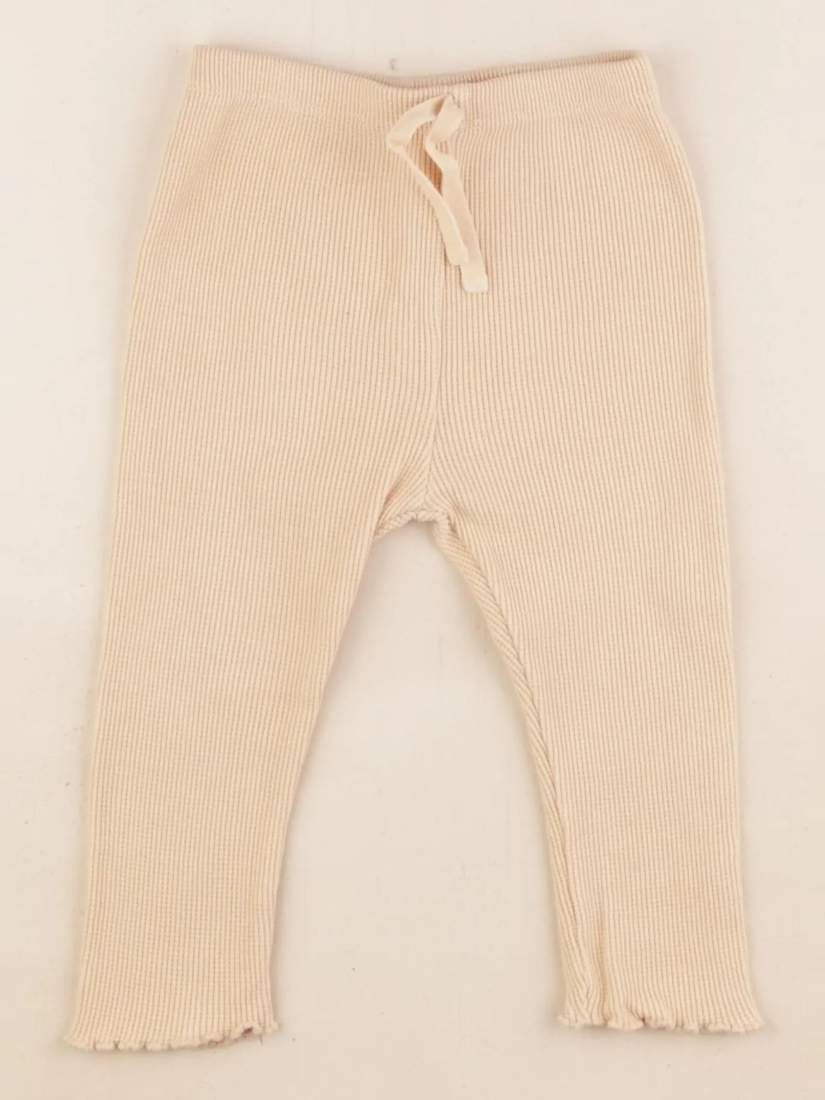 Zara - legging jaune - 12/18 mois