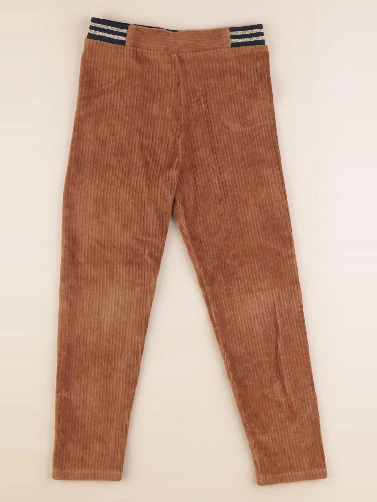 Vertbaudet - legging marron - 8 ans