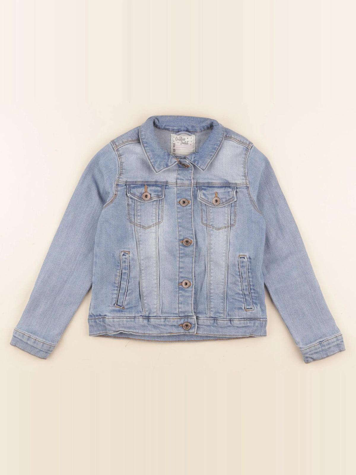 Vertbaudet - veste bleu - 8 ans