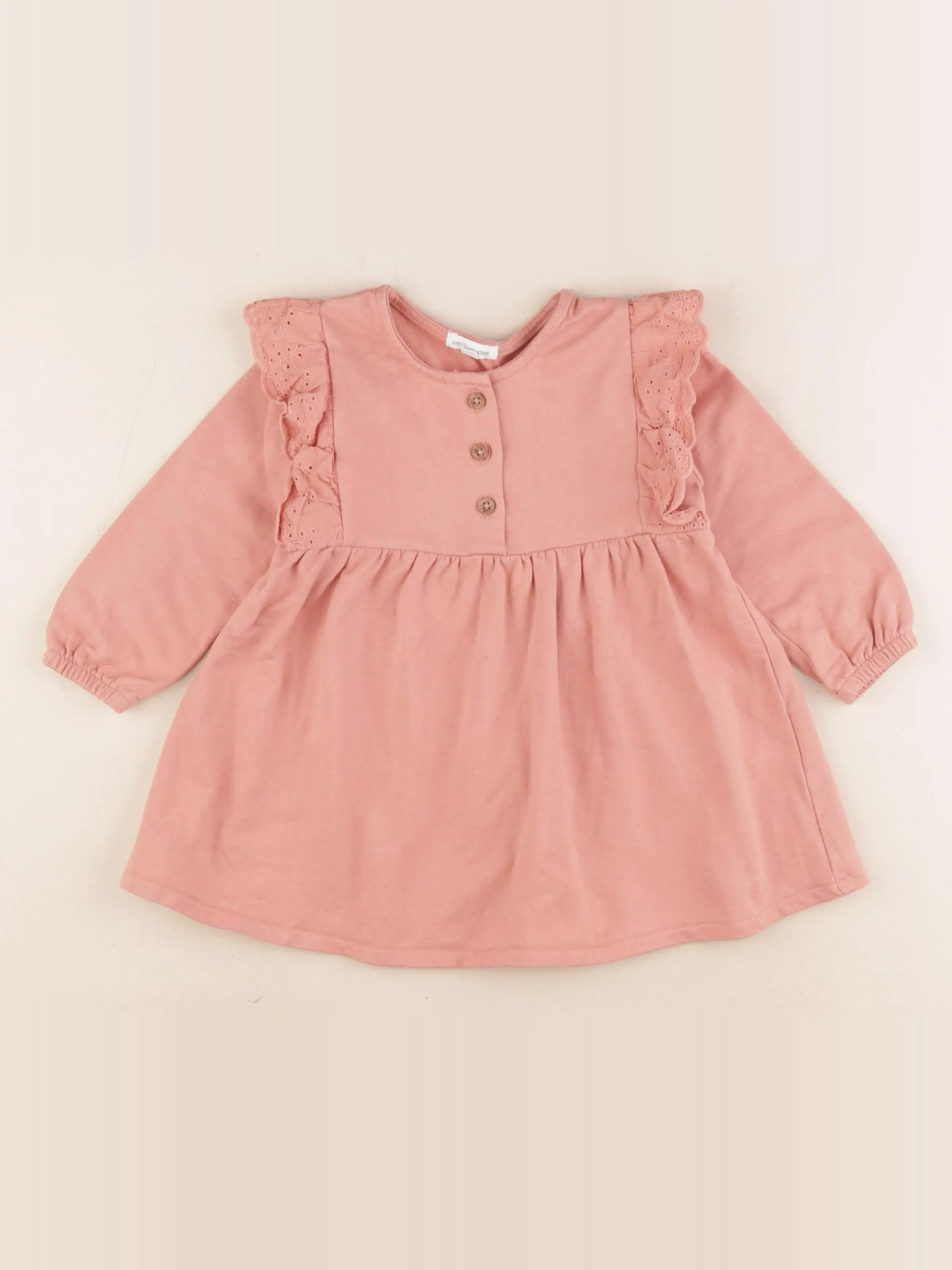 Vertbaudet - robe rose - 18 mois