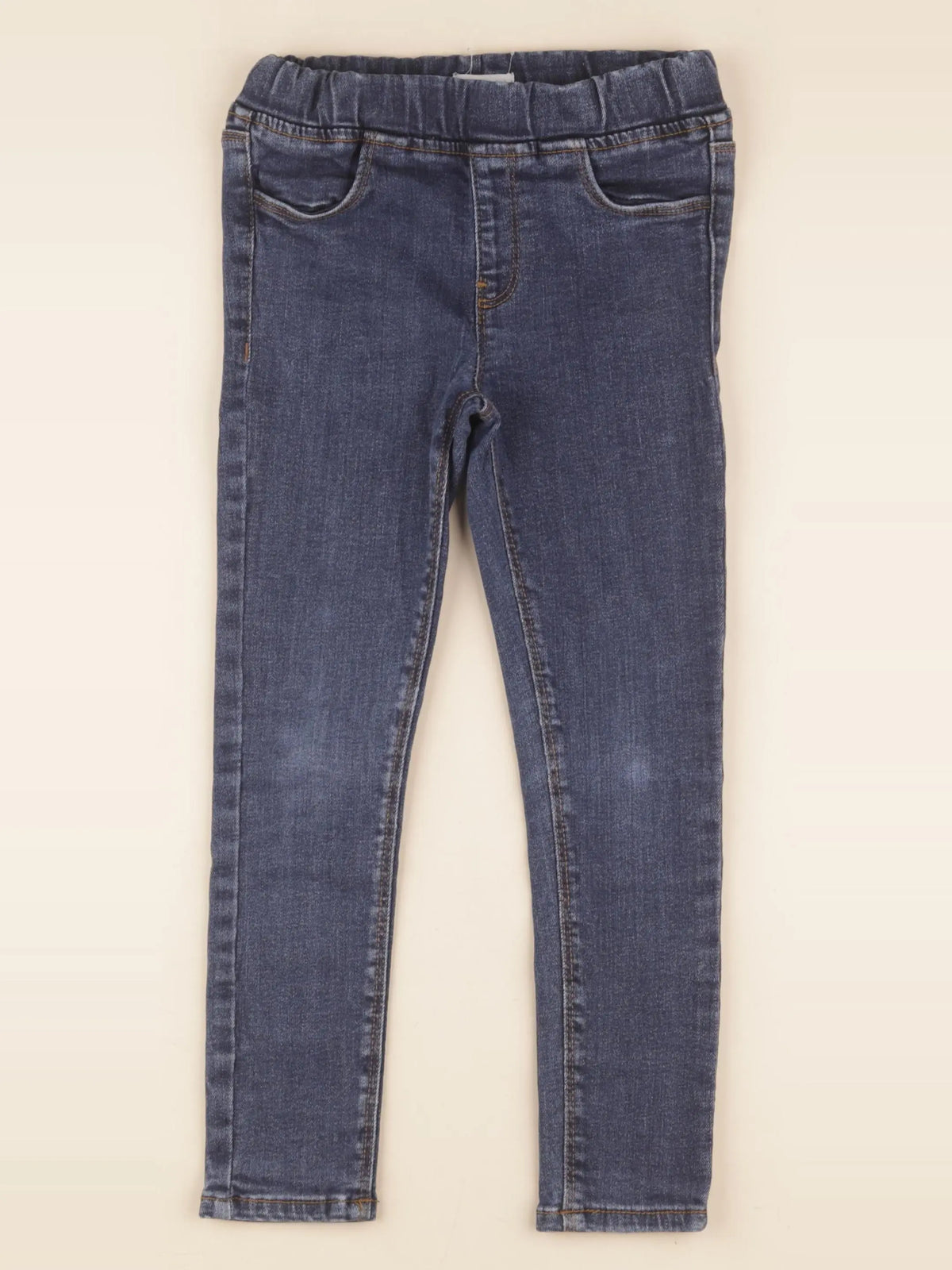 Vertbaudet - jegging bleu - 6 ans