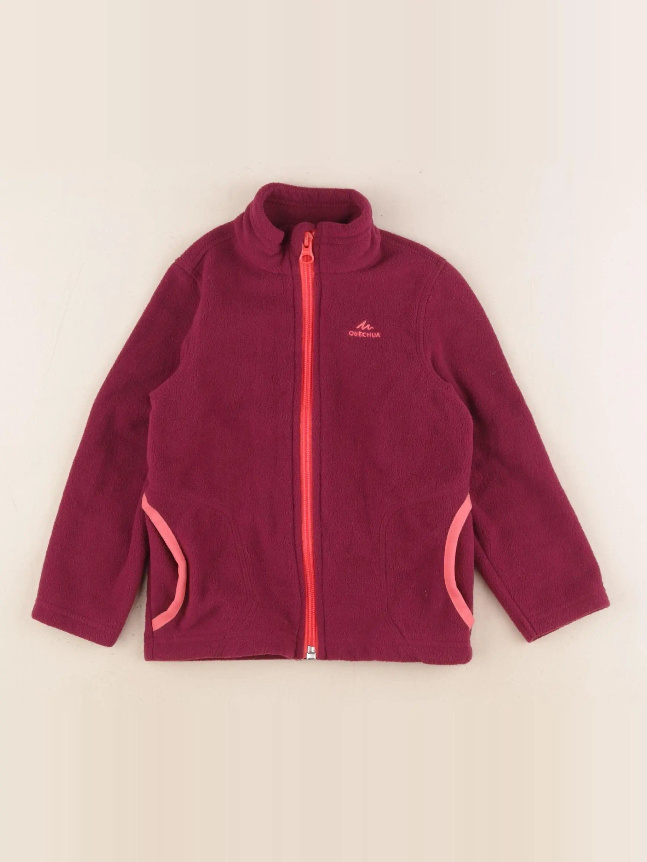 Decathlon ski - polaire rose - 2/3 ans