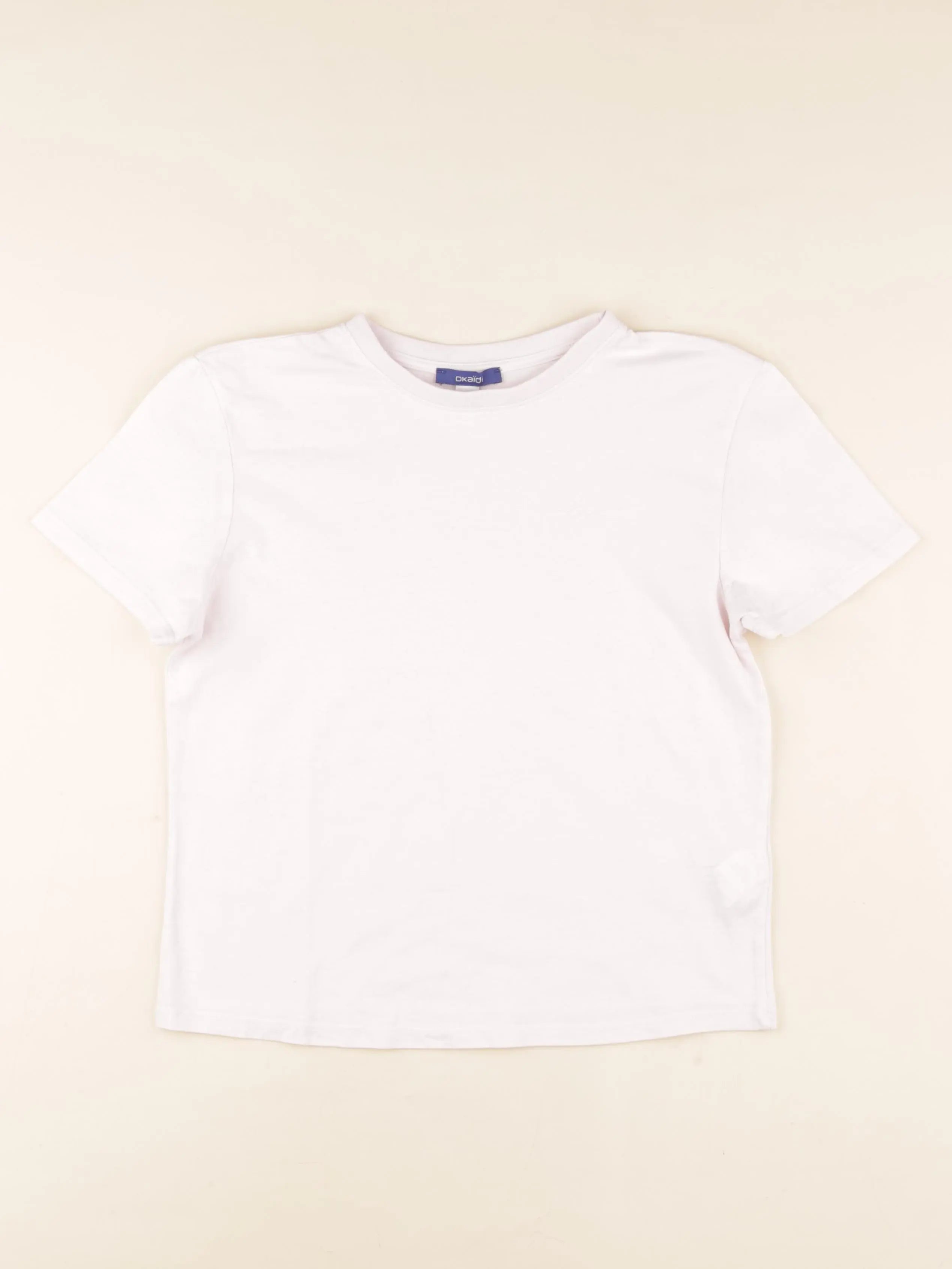 Okaidi - tee-shirt blanc - 10 ans