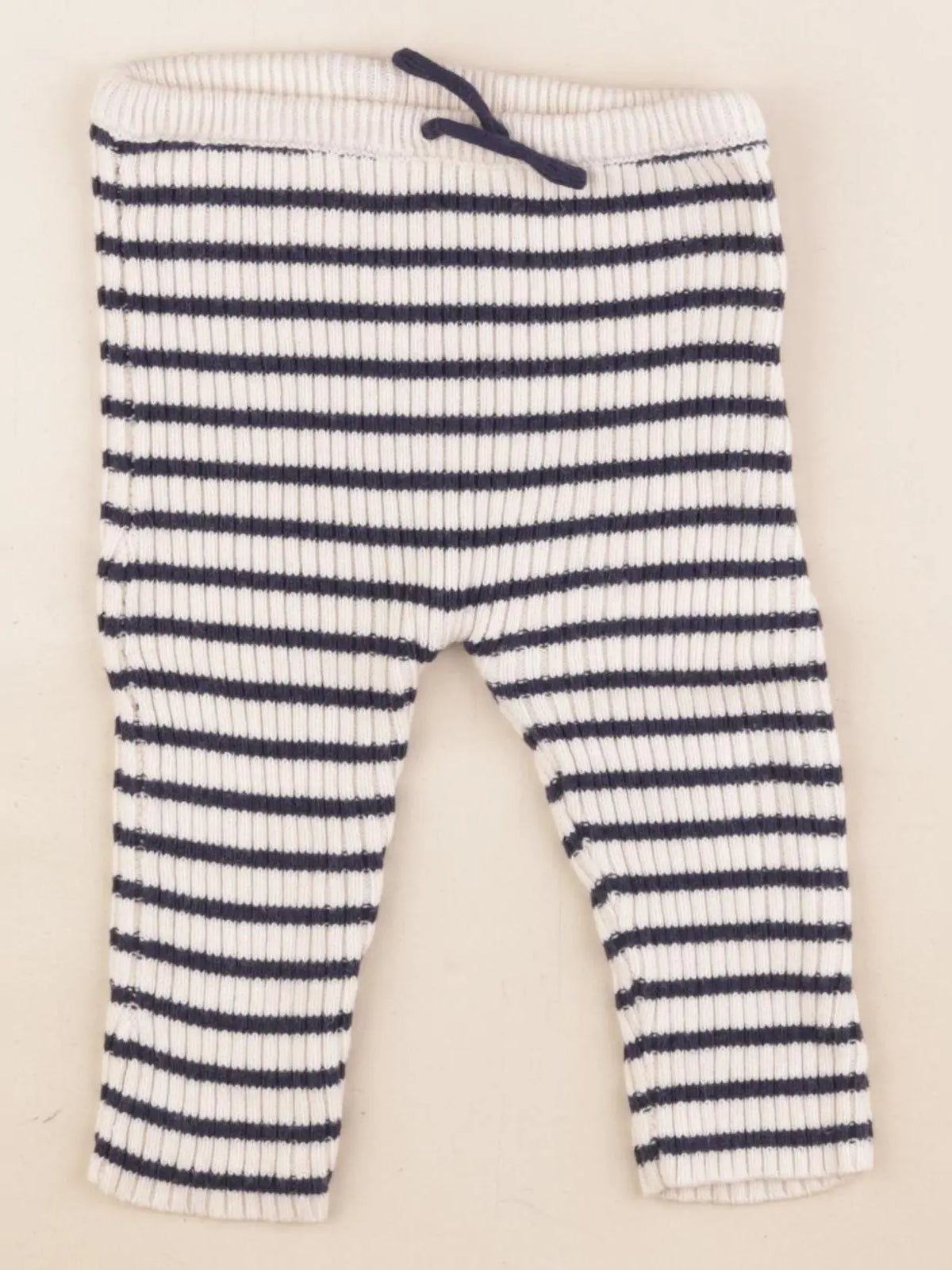 Boutchou - legging bleu, blanc - 12 mois