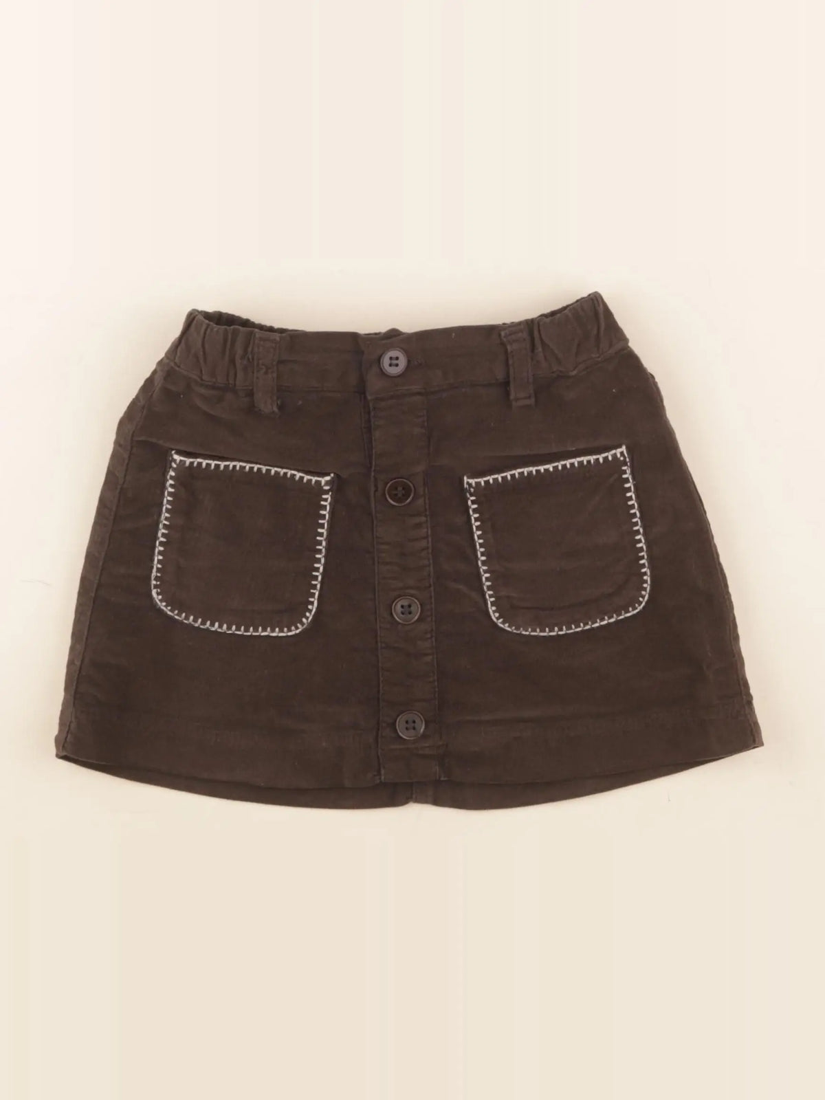 Zara - jupe marron - 4 ans