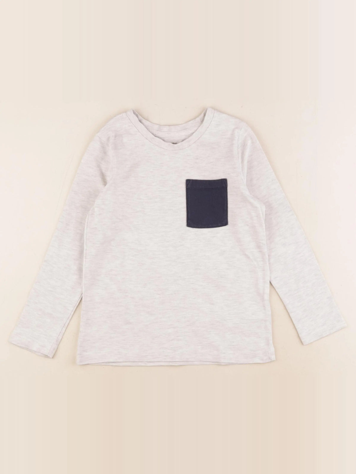Vertbaudet - tee-shirt gris - 6 ans