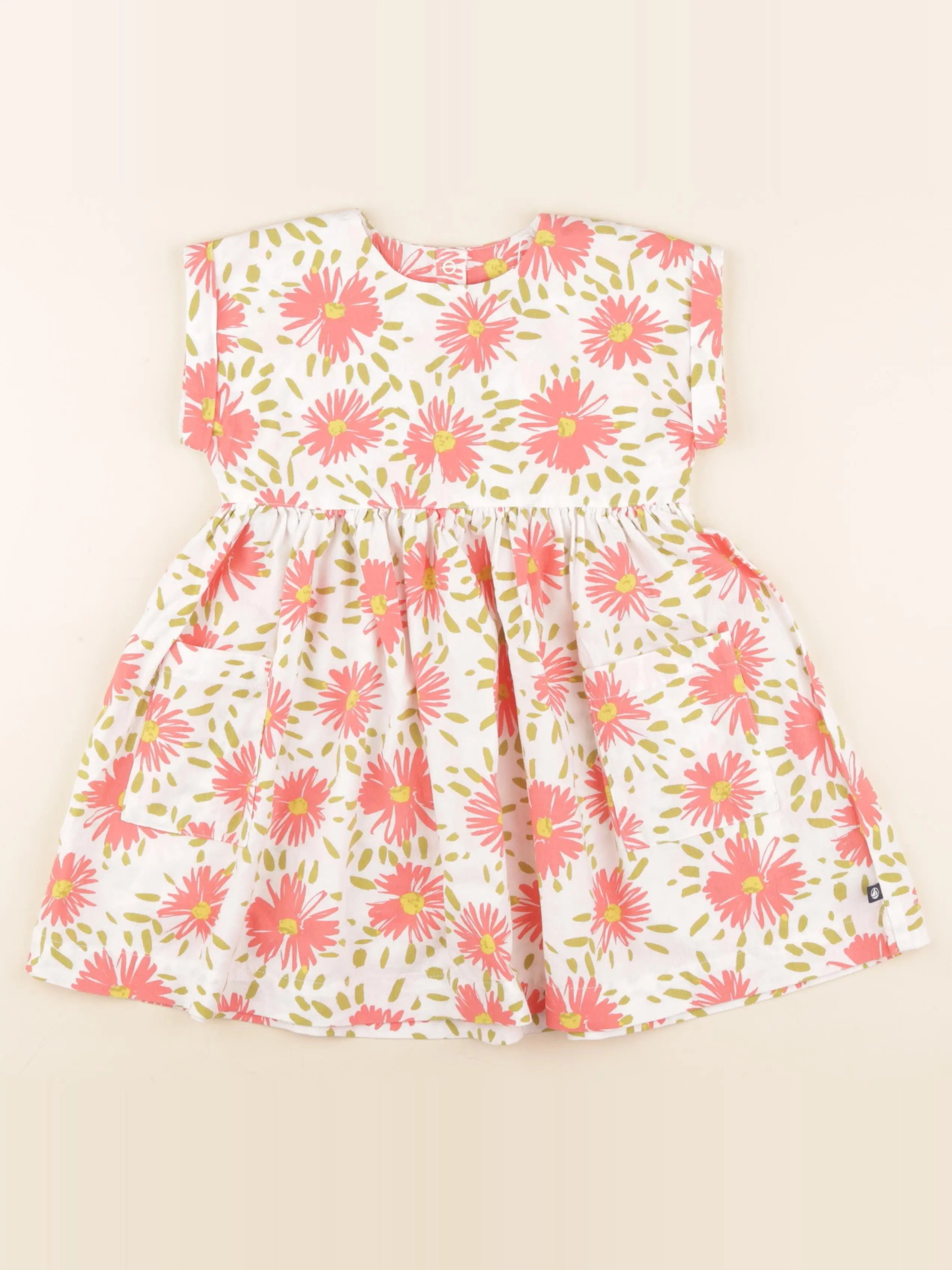 Petit Bateau - robe multicolore - 3 ans