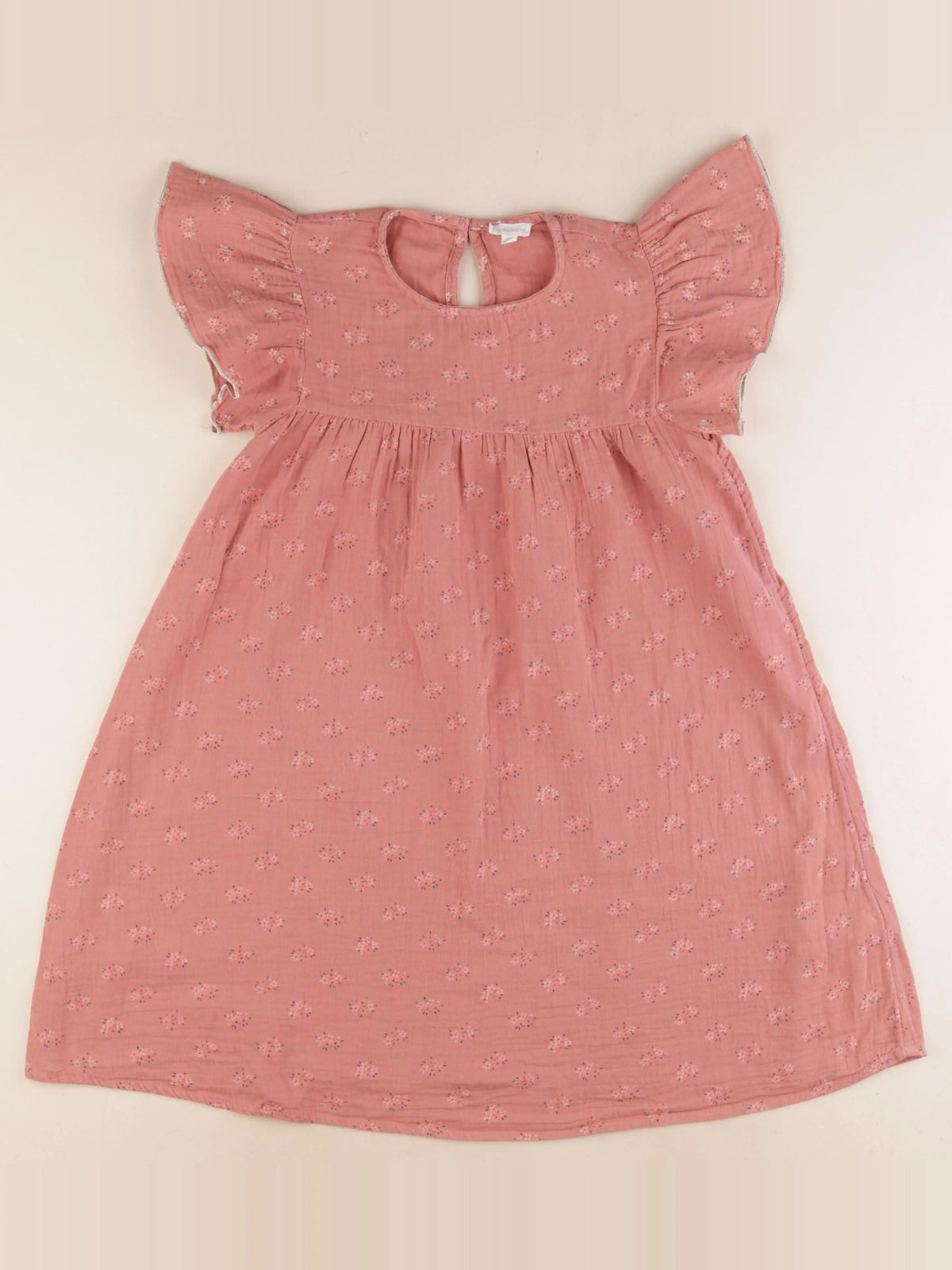 Vertbaudet - robe rose - 10 ans