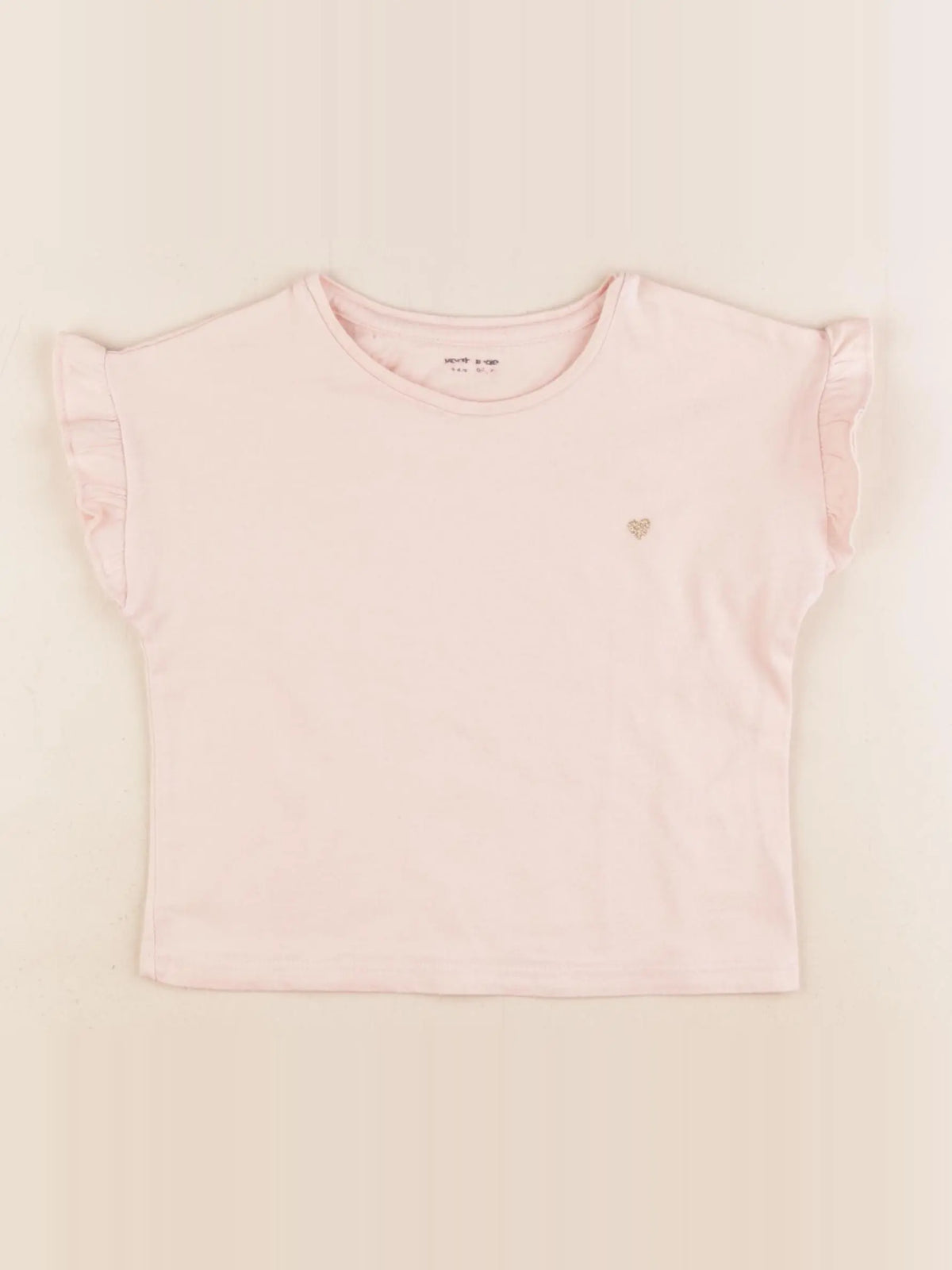 Vertbaudet - tee-shirt rose - 4 ans
