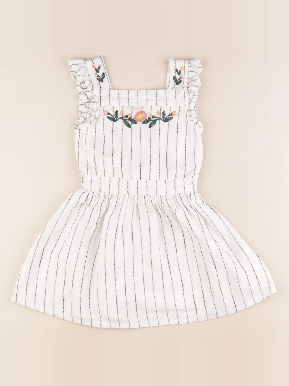 Cyrillus - robe blanc - 4 ans