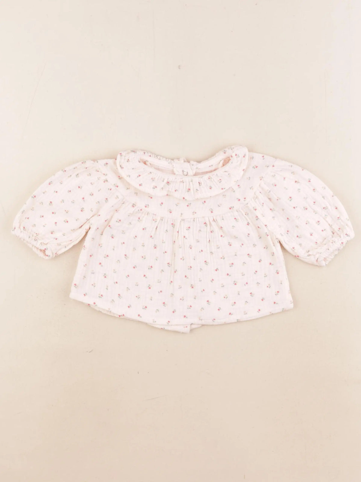 Vertbaudet - blouse rose - 1 mois