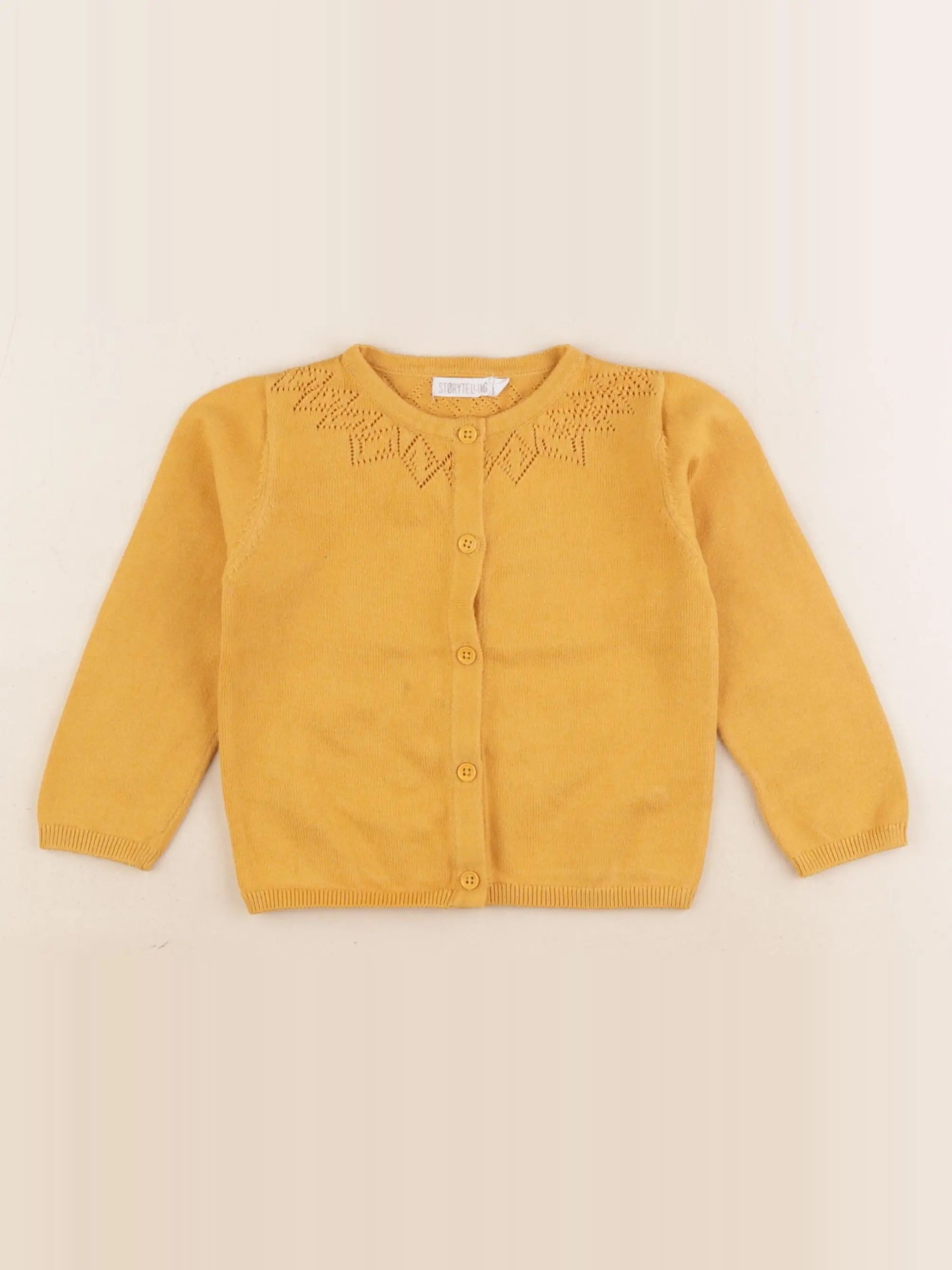 Storytelling - gilet jaune - 2 ans