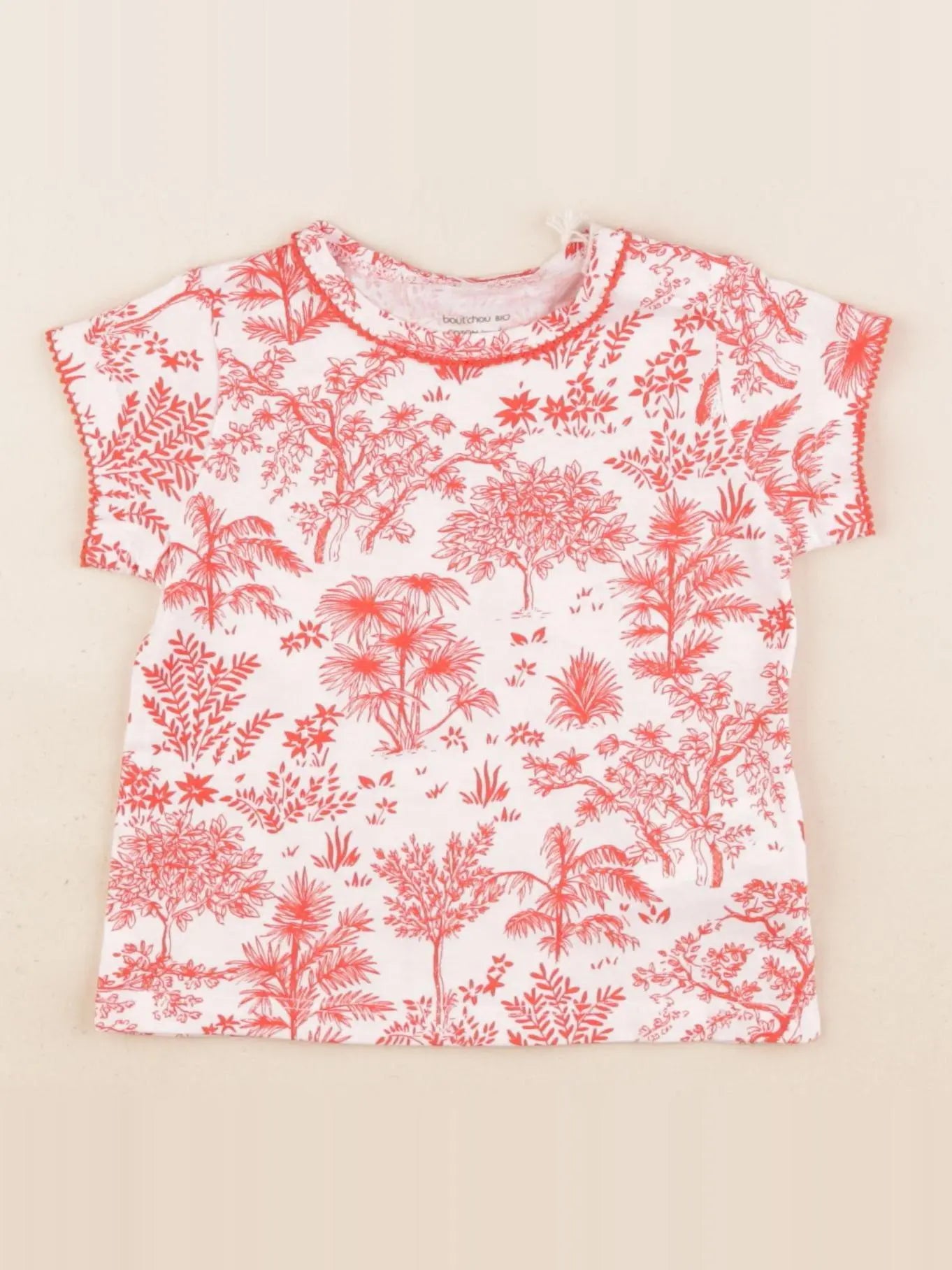 Boutchou - tee-shirt blanc - 9 mois