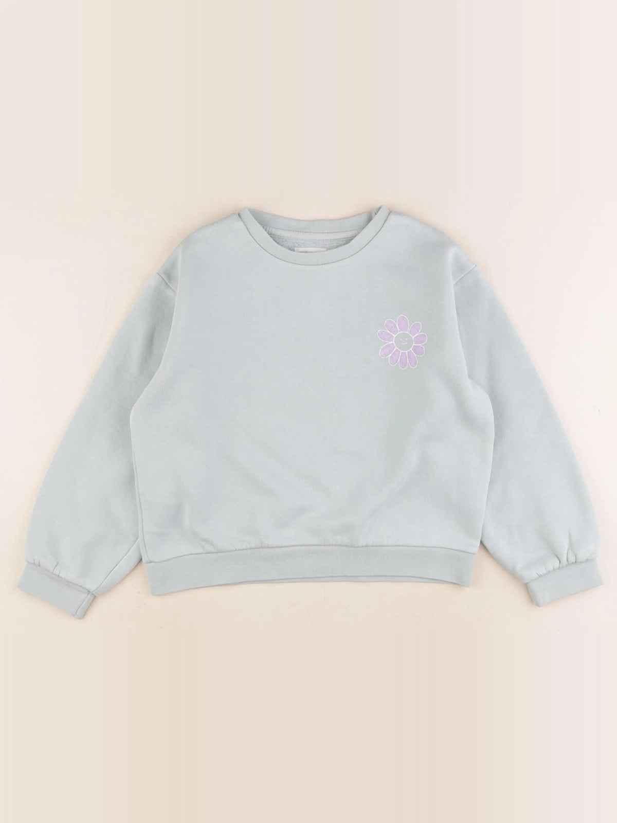Vertbaudet - sweat vert - 8 ans