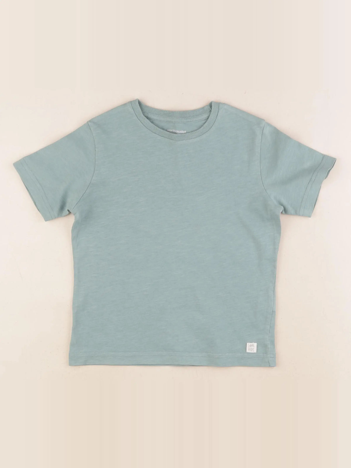 Vertbaudet - tee-shirt vert - 5 ans