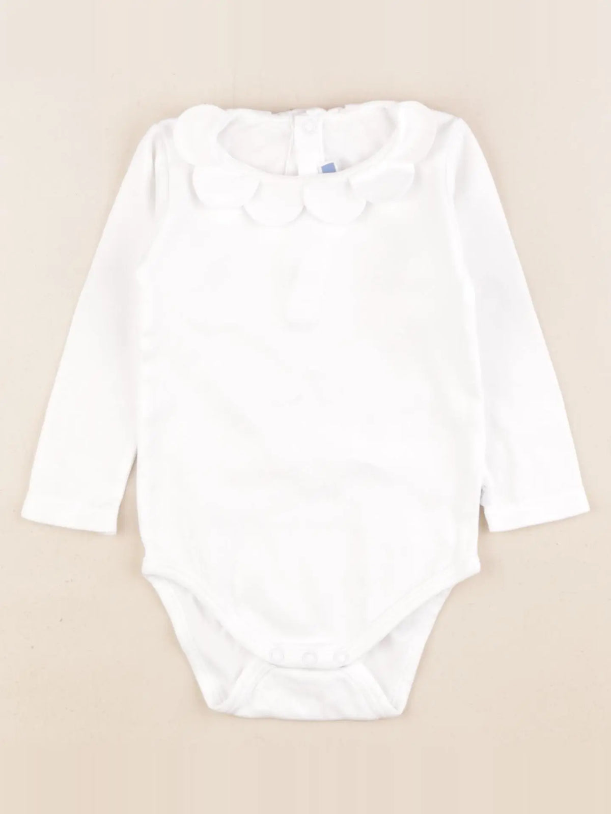 Jacadi - body à col blanc - 12 mois