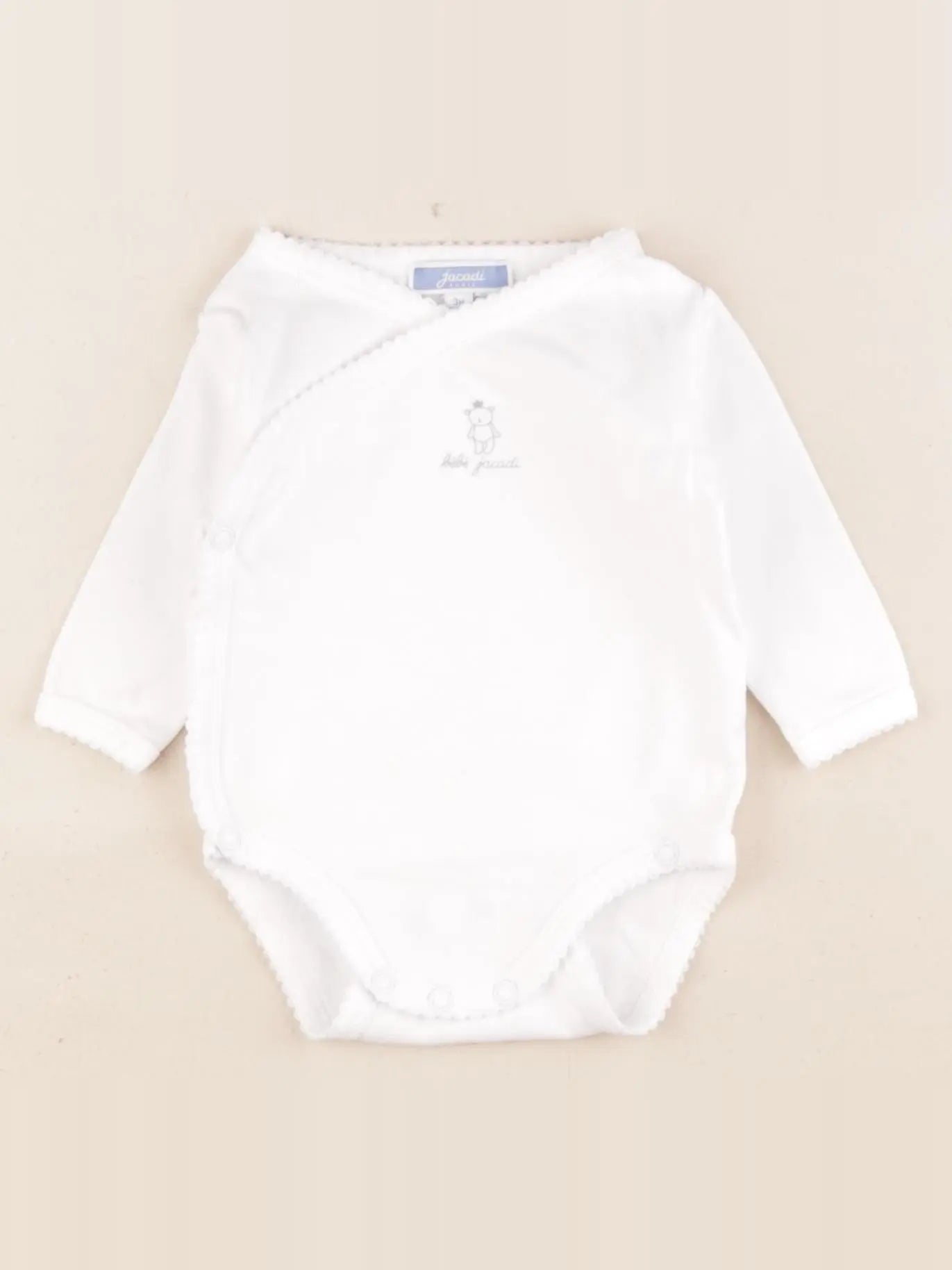 Jacadi - body blanc - 12 mois