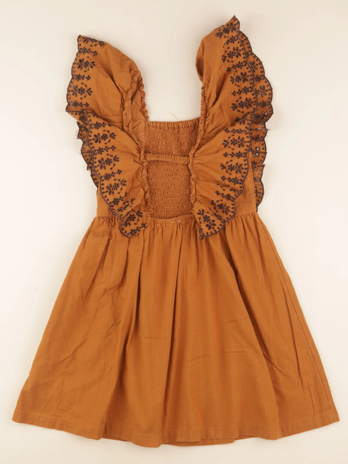 Vertbaudet - robe marron - 10 ans