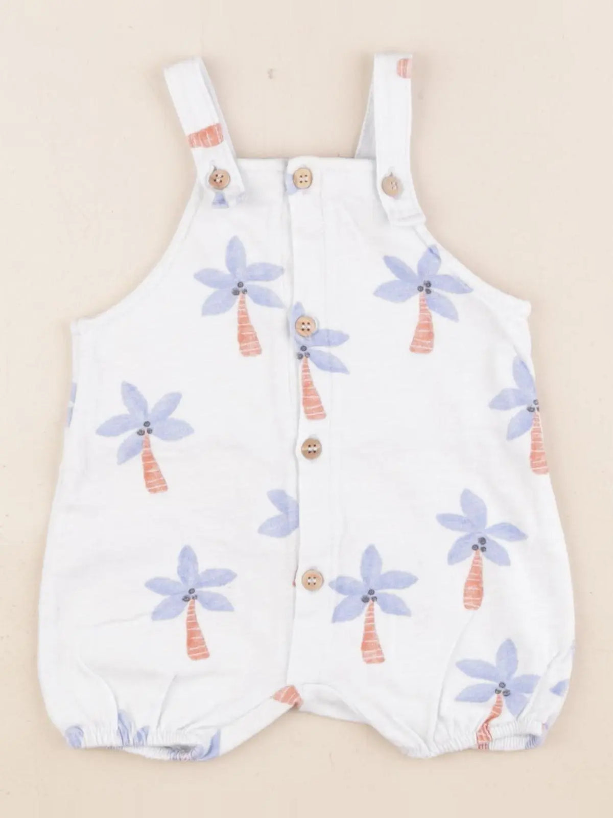 Zara - salopette bleu - 1/3 mois