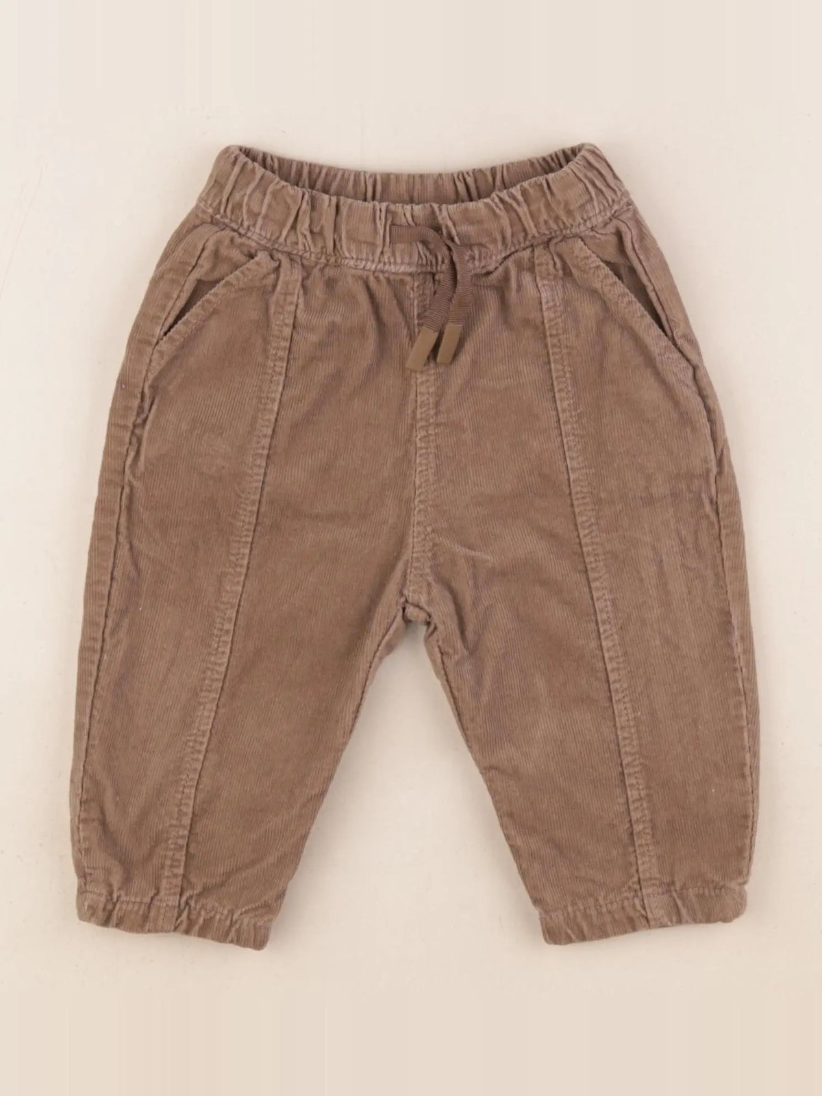 Zara - pantalon marron - 6/9 mois