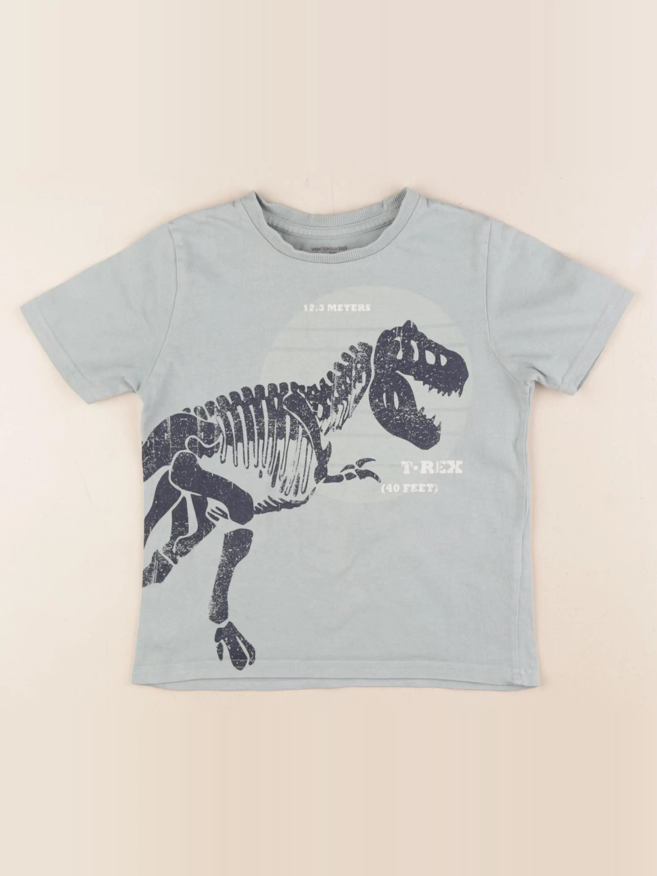 Vertbaudet - tee-shirt vert - 5 ans