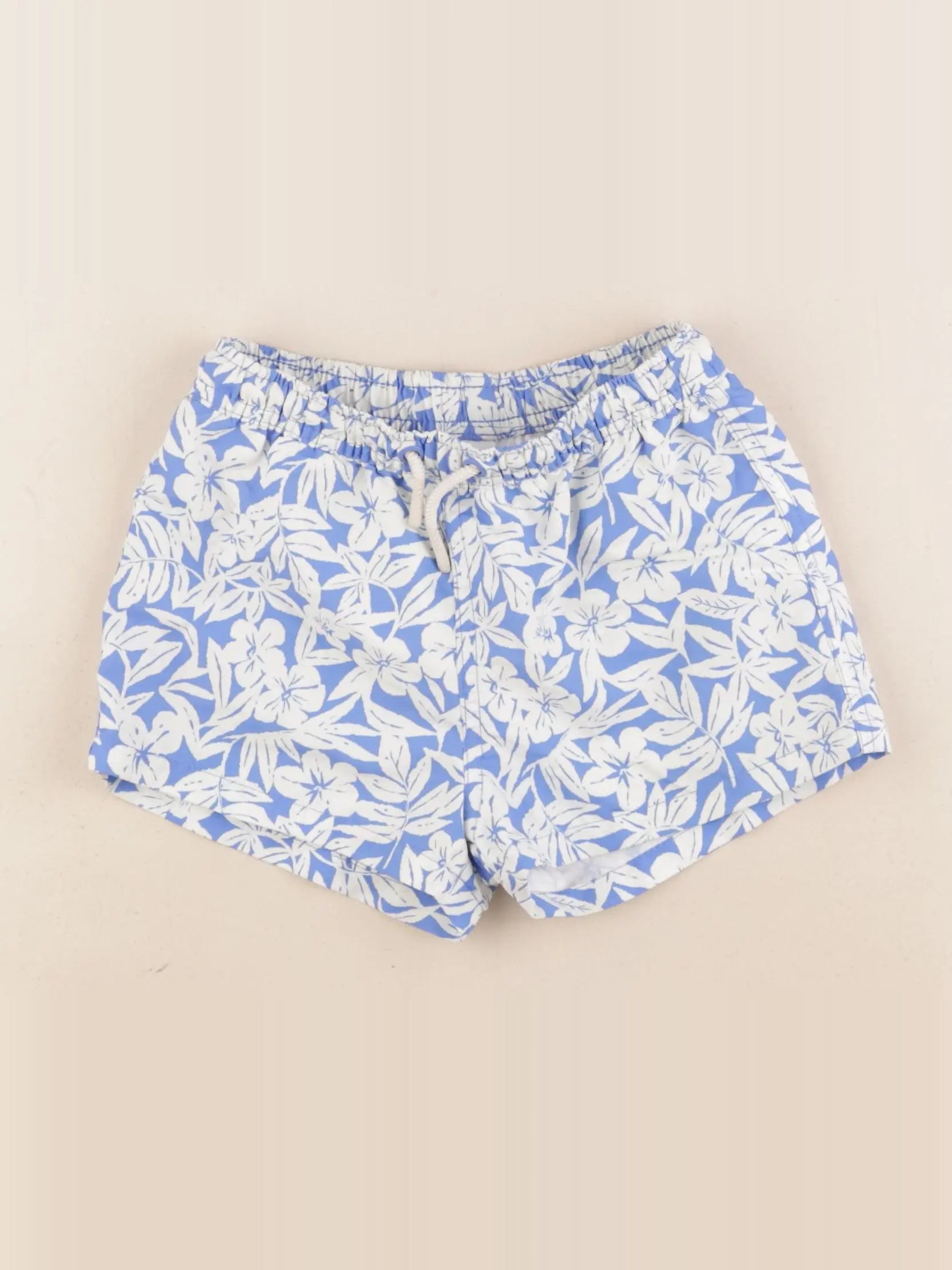 Zara - maillot de bain bleu, blanc - 4/5 ans